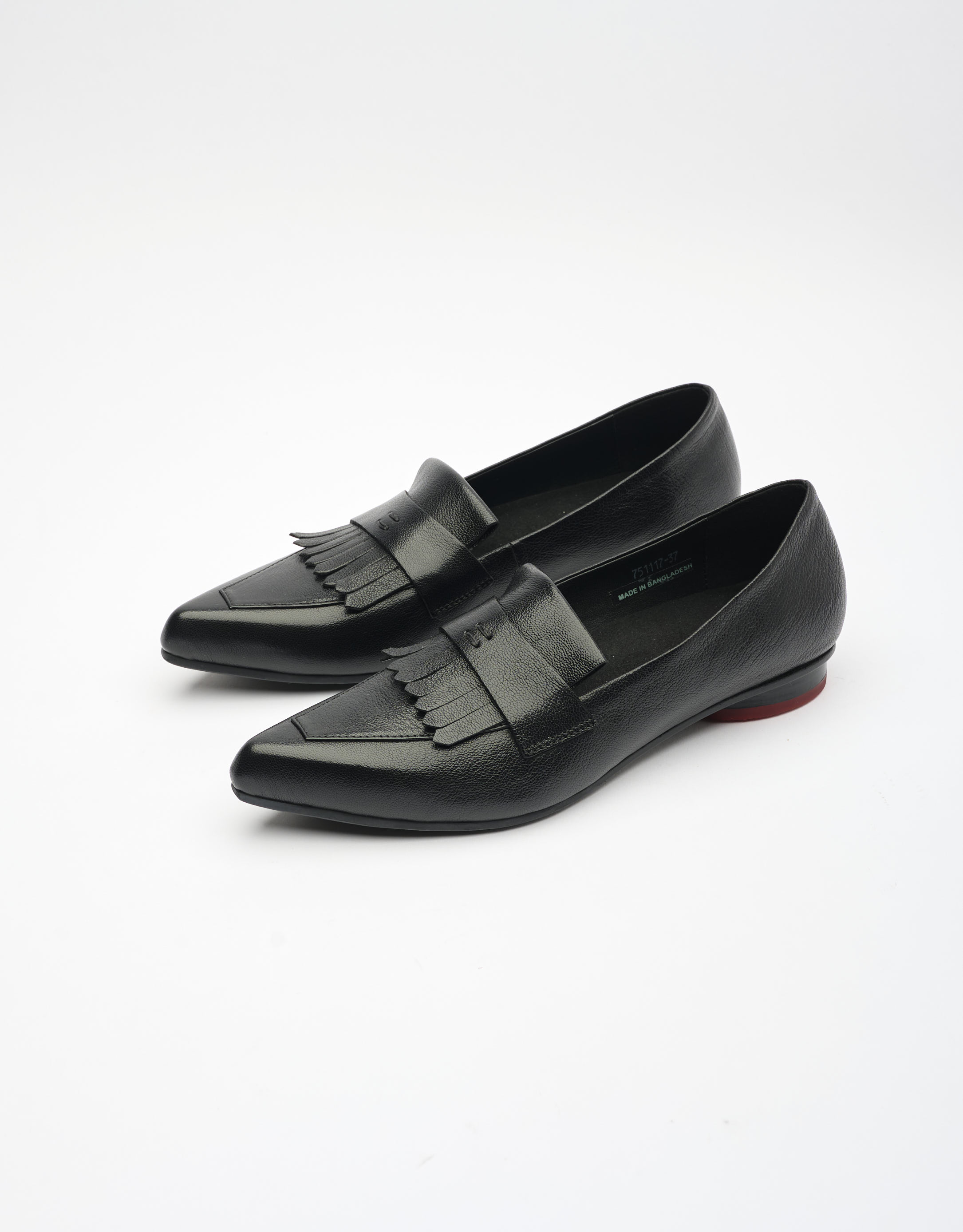 נעלי נשים - Yuko Imanishi - נעלי סירה שטוחות COTONA - שחור3