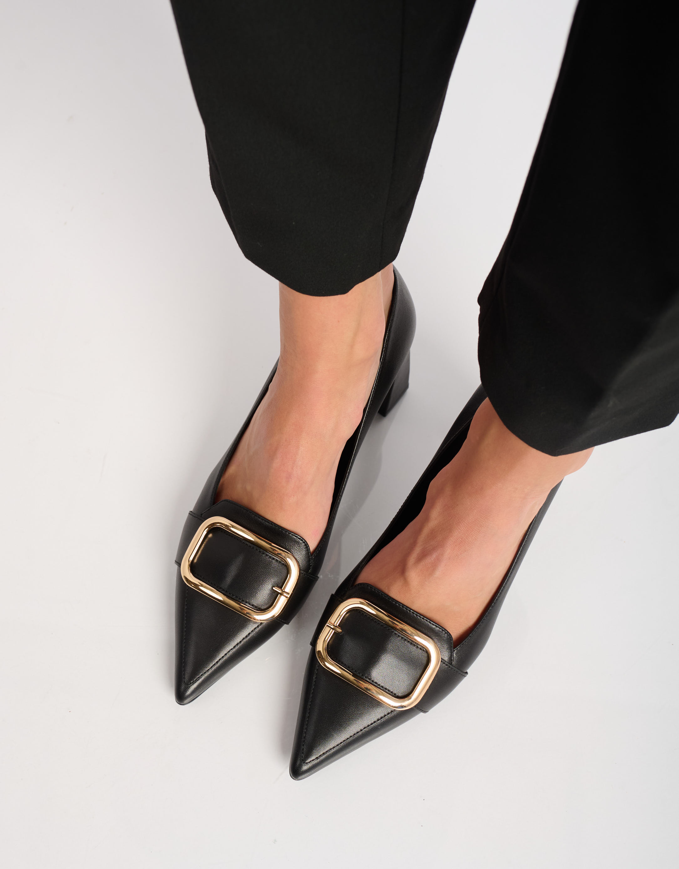 נעלי נשים - Jeffrey Campbell - נעלי עקב UNSIST - שחור1