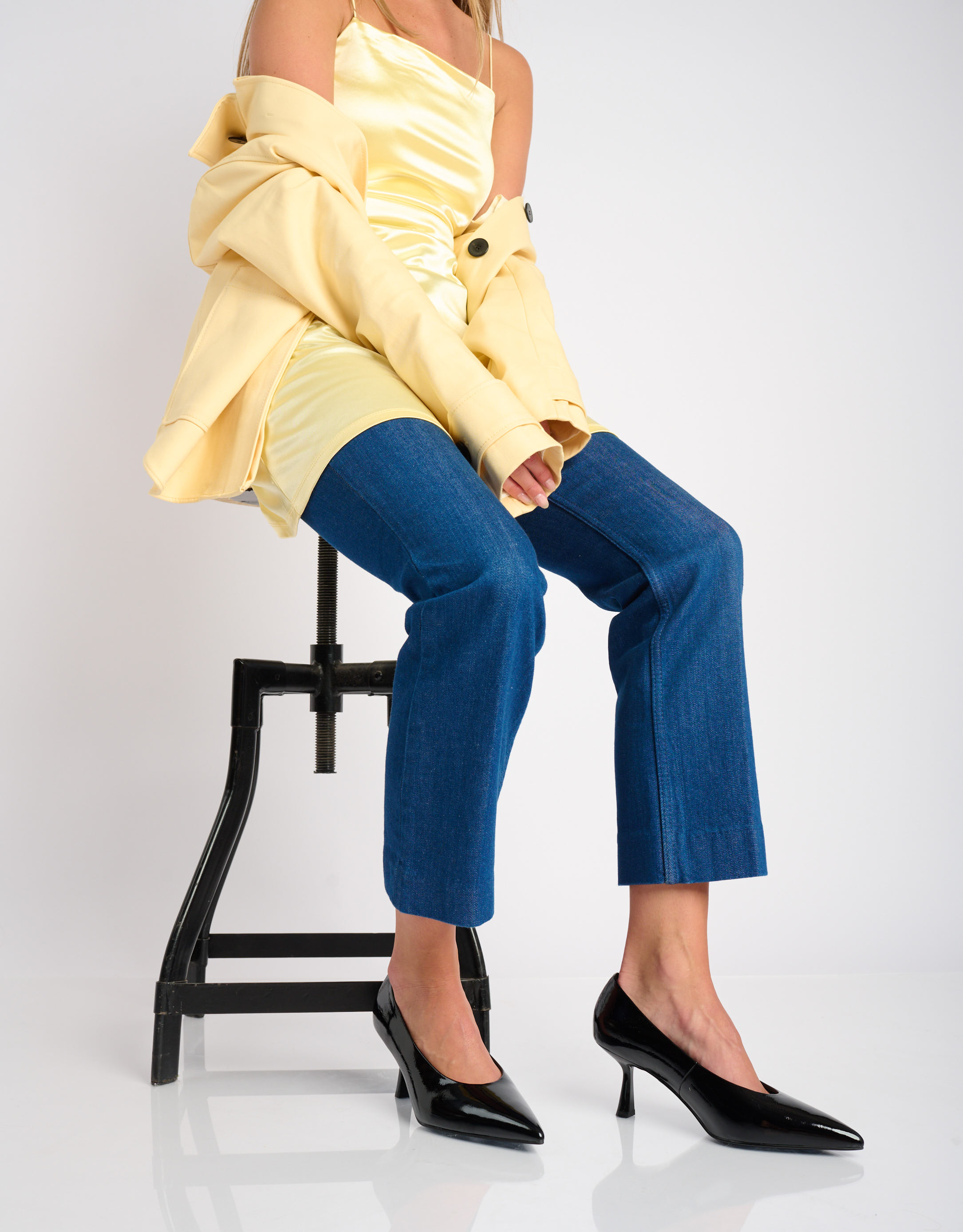 נעלי נשים - Bibi lou - נעלי סירה עקב גבוה TIARE - שחור3