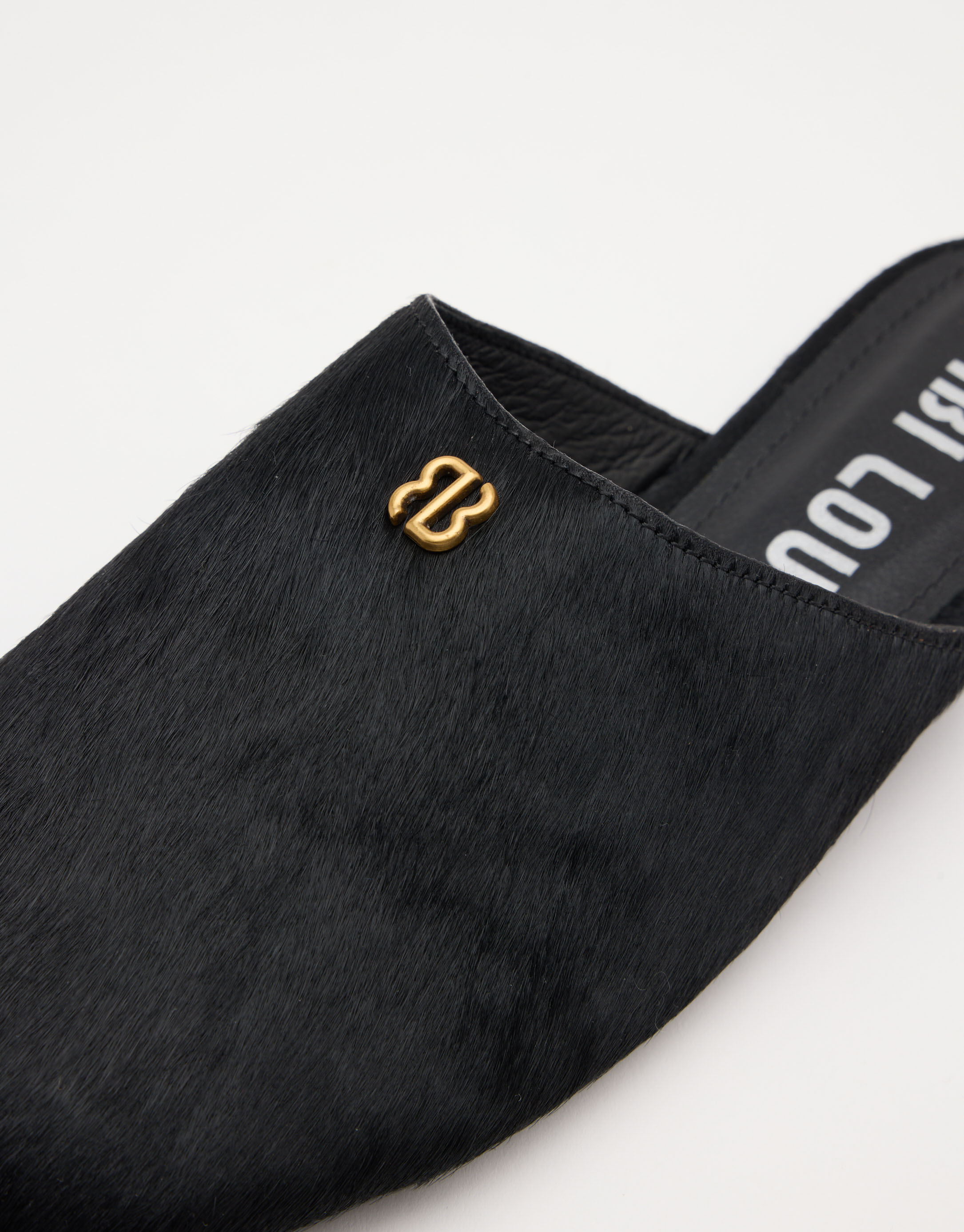 נעלי נשים - Bibi lou - כפכפים שטוחים MARANTA - שחור4