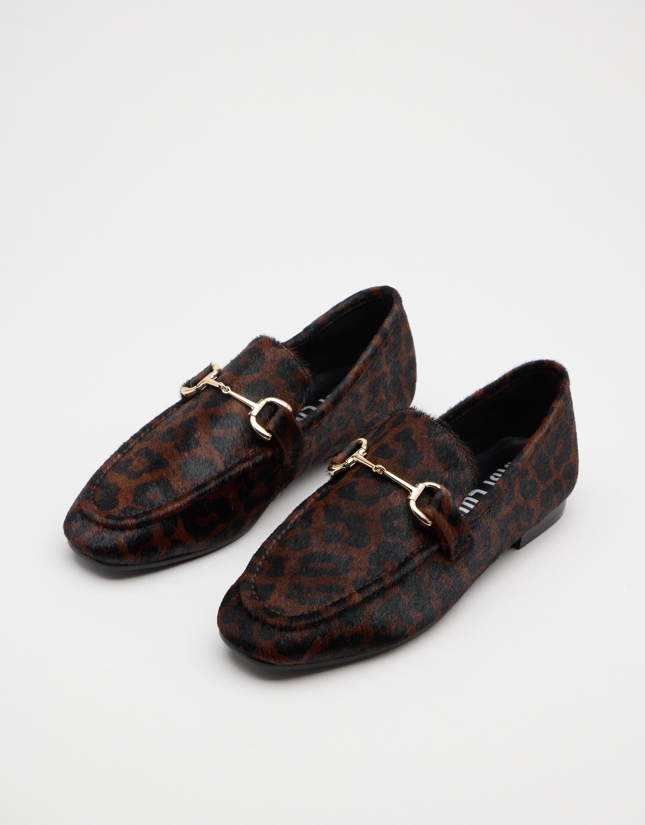 נעלי נשים - Bibi lou - נעלי מוקסין עם הדפס ASHE - נמר2