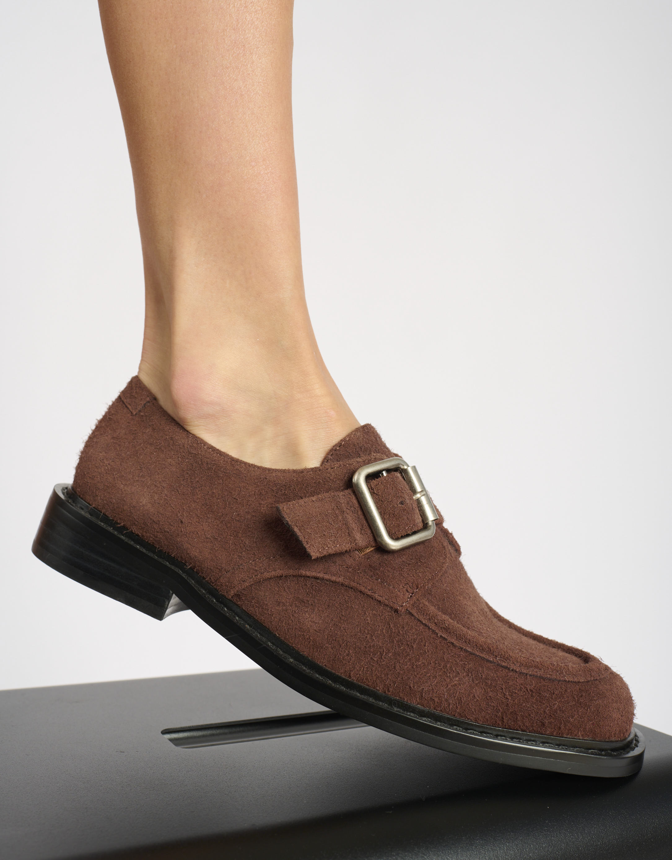 נעלי נשים - Bibi lou - נעלי מוקסין VEGA - חום כהה2