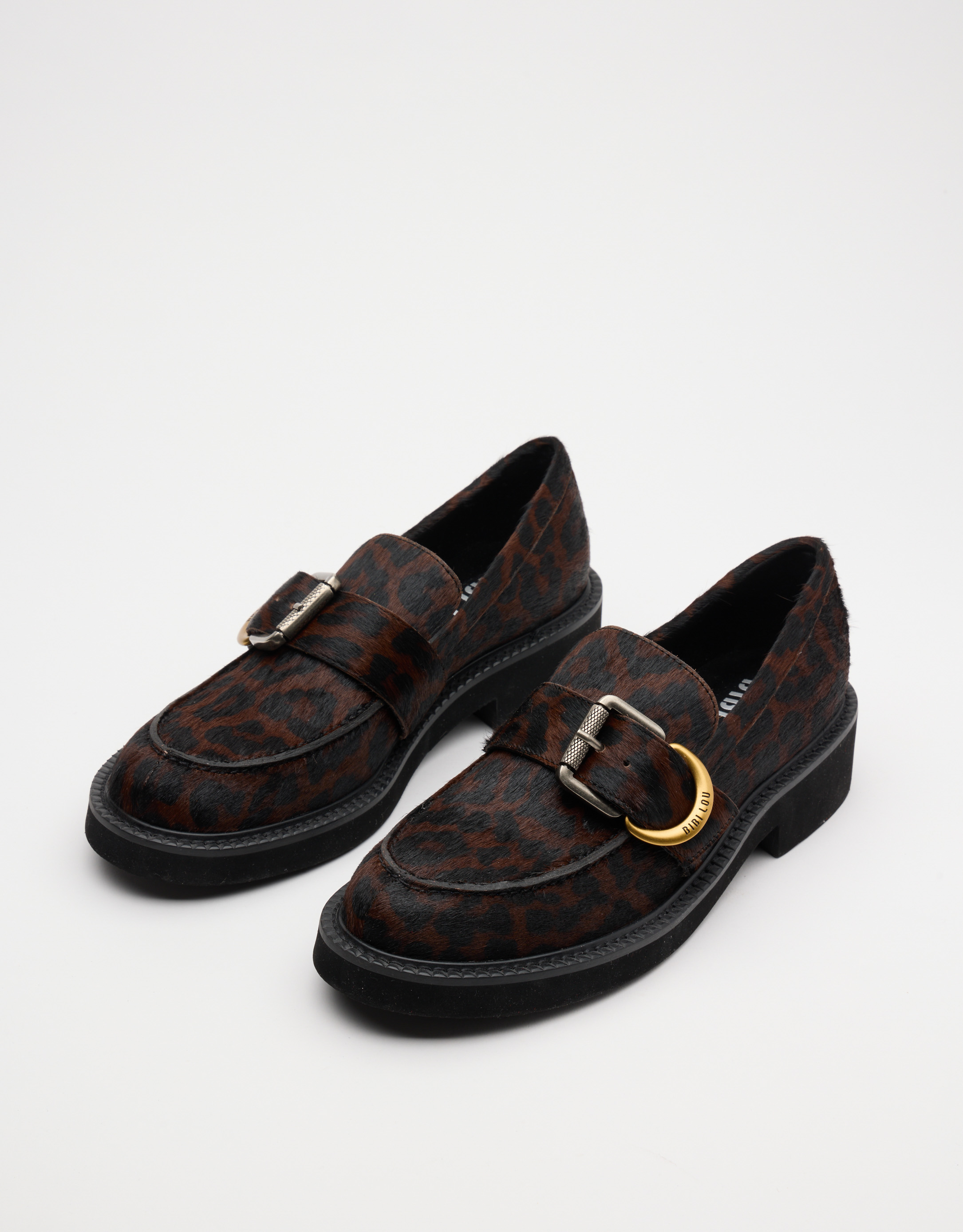 נעלי נשים - Bibi lou - נעלי מוקסין KIMIA - נמר1