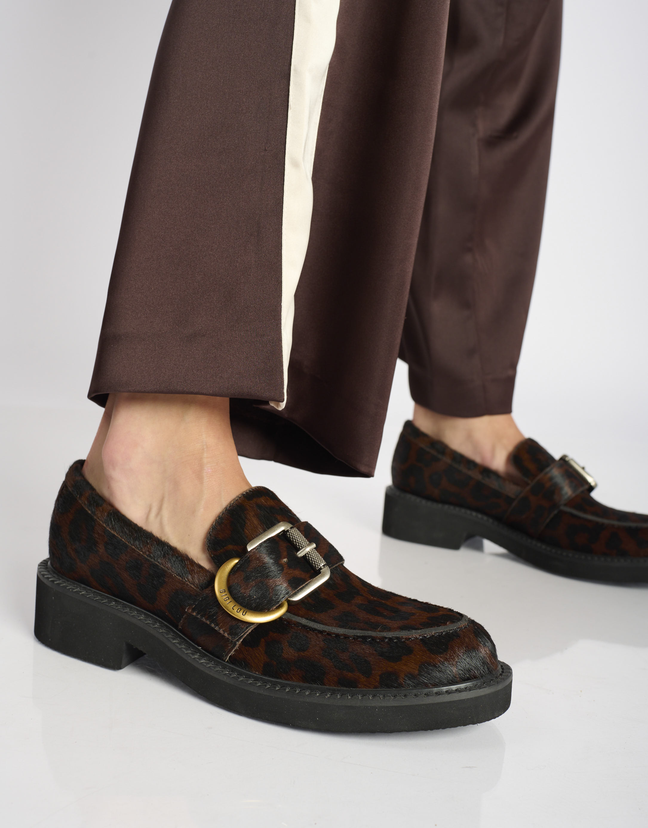 נעלי נשים - Bibi lou - נעלי מוקסין KIMIA - נמר2