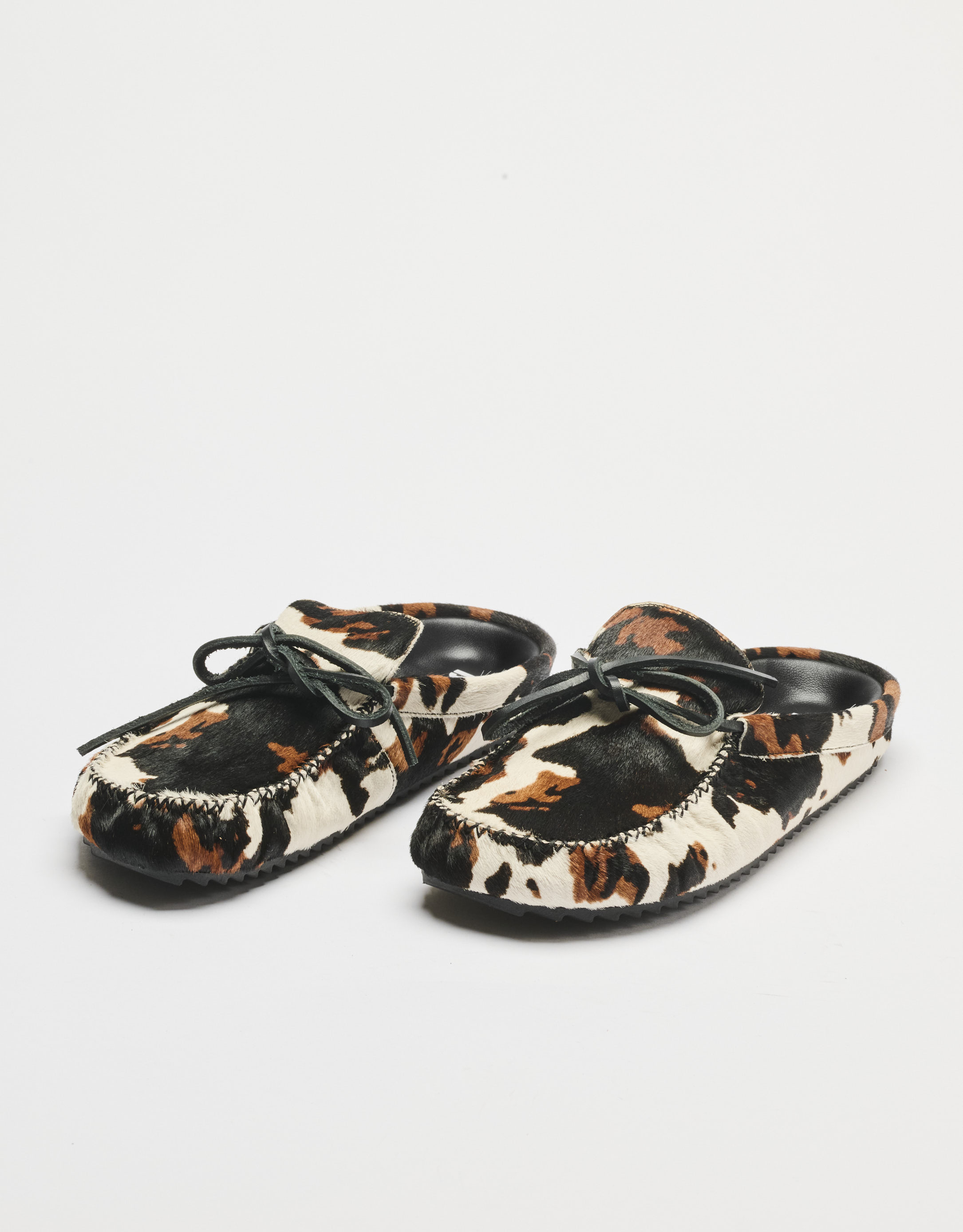 נעלי נשים - Bibi lou - כפכפים עם הדפס ALEXIA - לבן   חום1