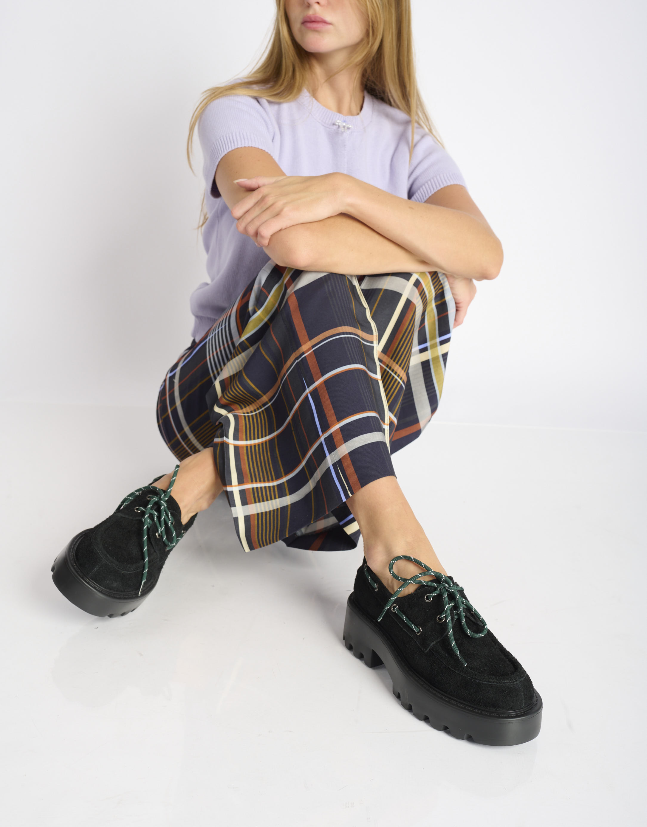 נעלי נשים - Bibi lou - נעלי מוקסין ALCOR - שחור1