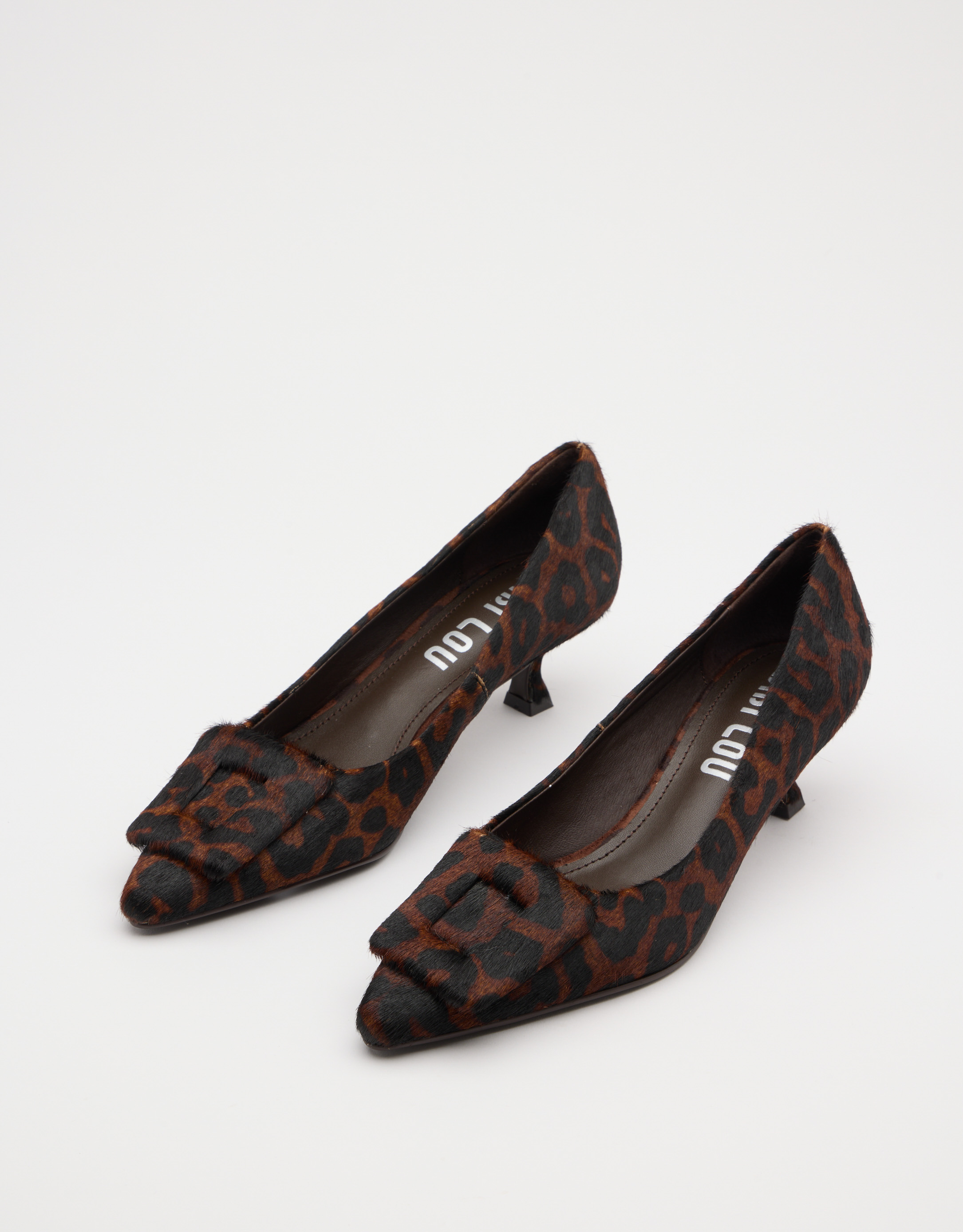 נעלי נשים - Bibi lou - נעלי עקב עם הדפס BONNIE - נמר2