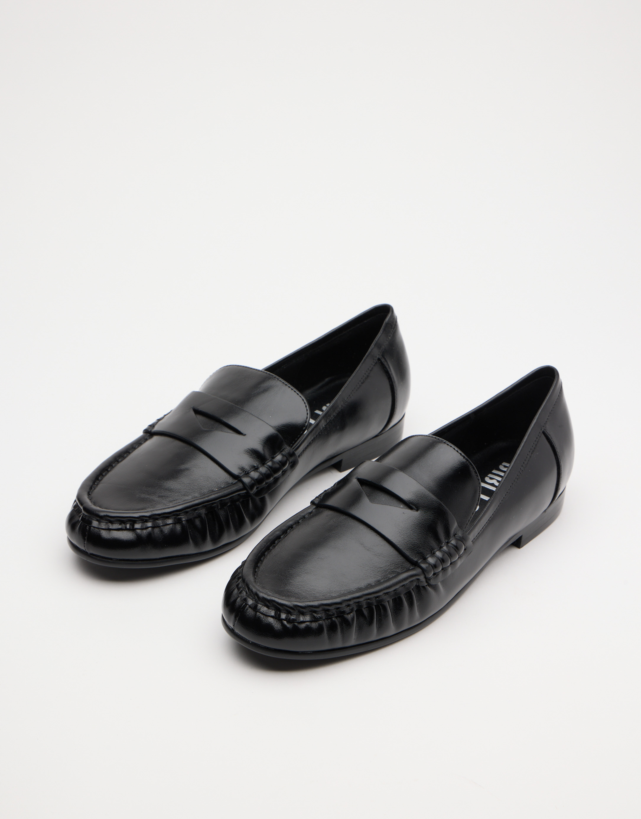 נעלי נשים - Bibi lou - נעלי מוקסין LYRA - שחור2