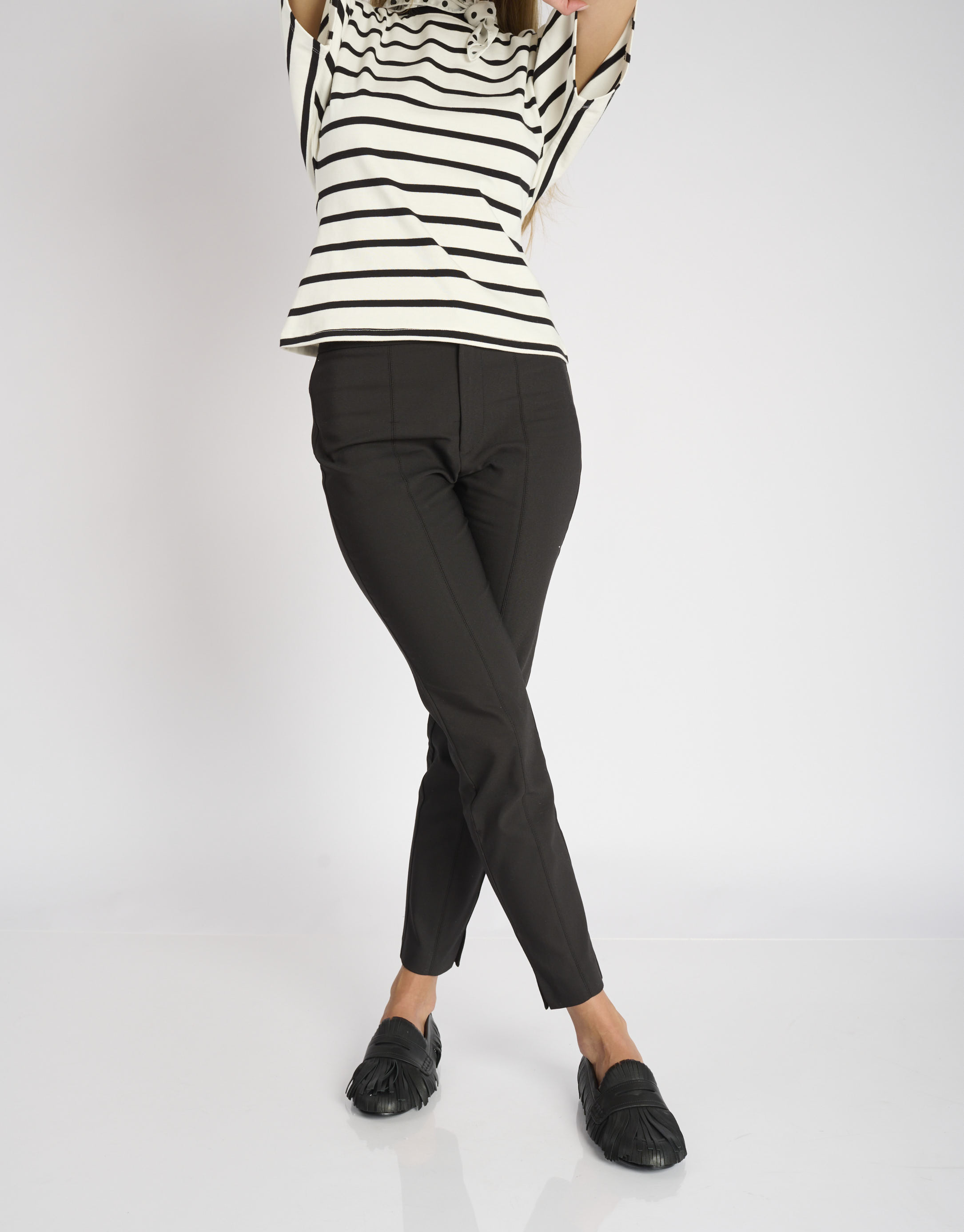 נעלי נשים - Bibi lou - נעלי מוקסין MIZAR - שחור3