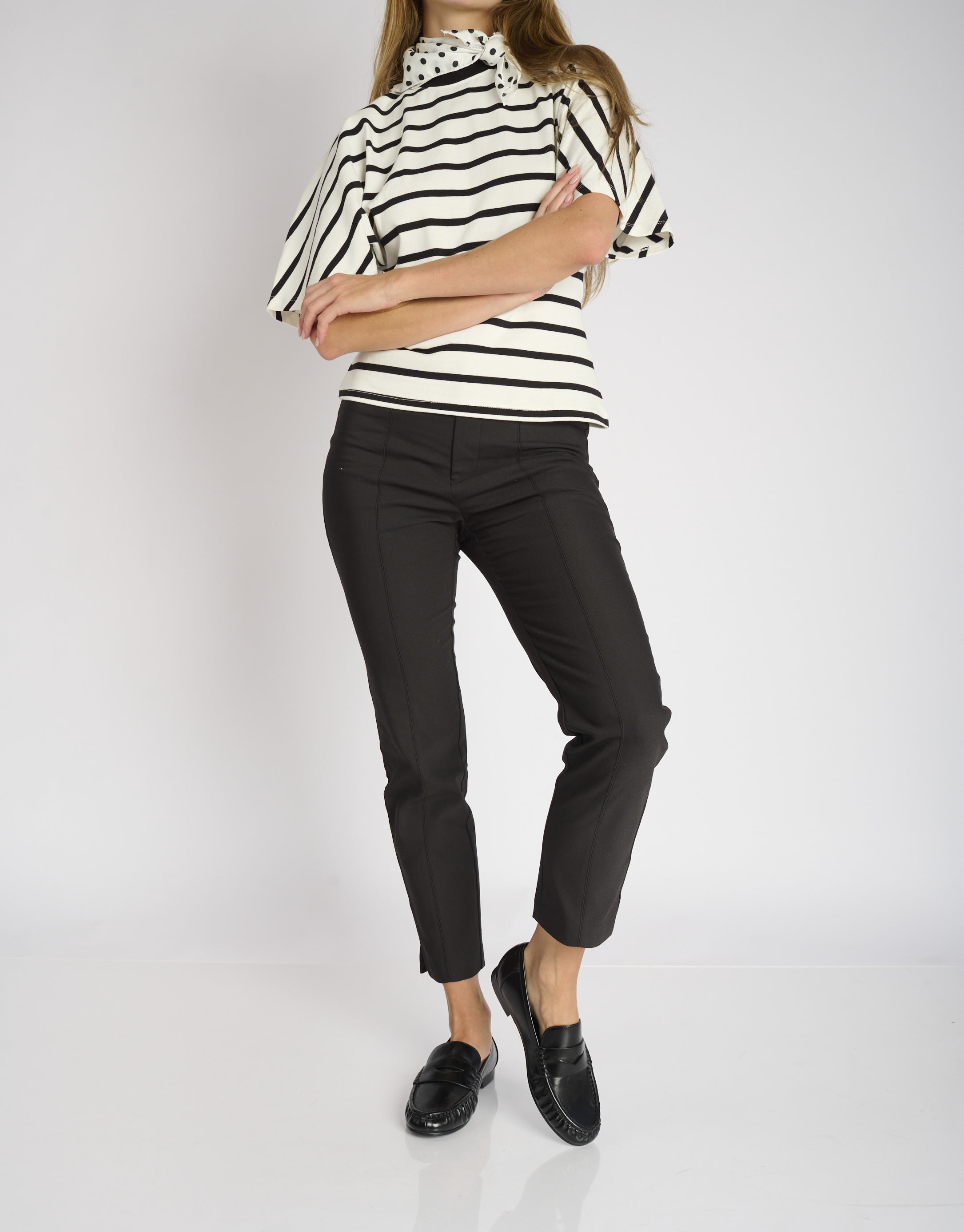 נעלי נשים - Bibi lou - נעלי מוקסין LYRA - שחור3