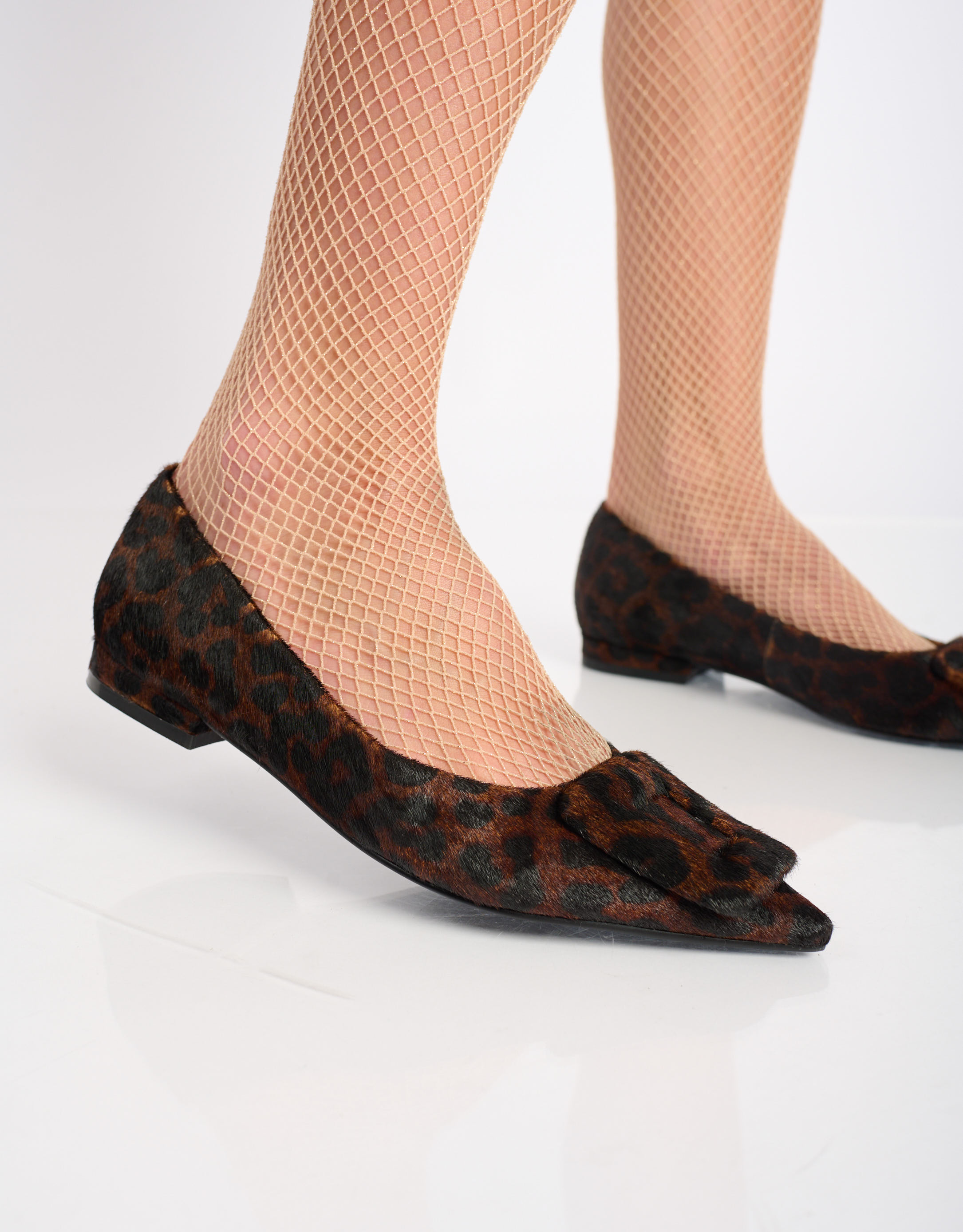 נעלי נשים - Bibi lou - נעלי סירה עם הדפס BONNIE - נמר3