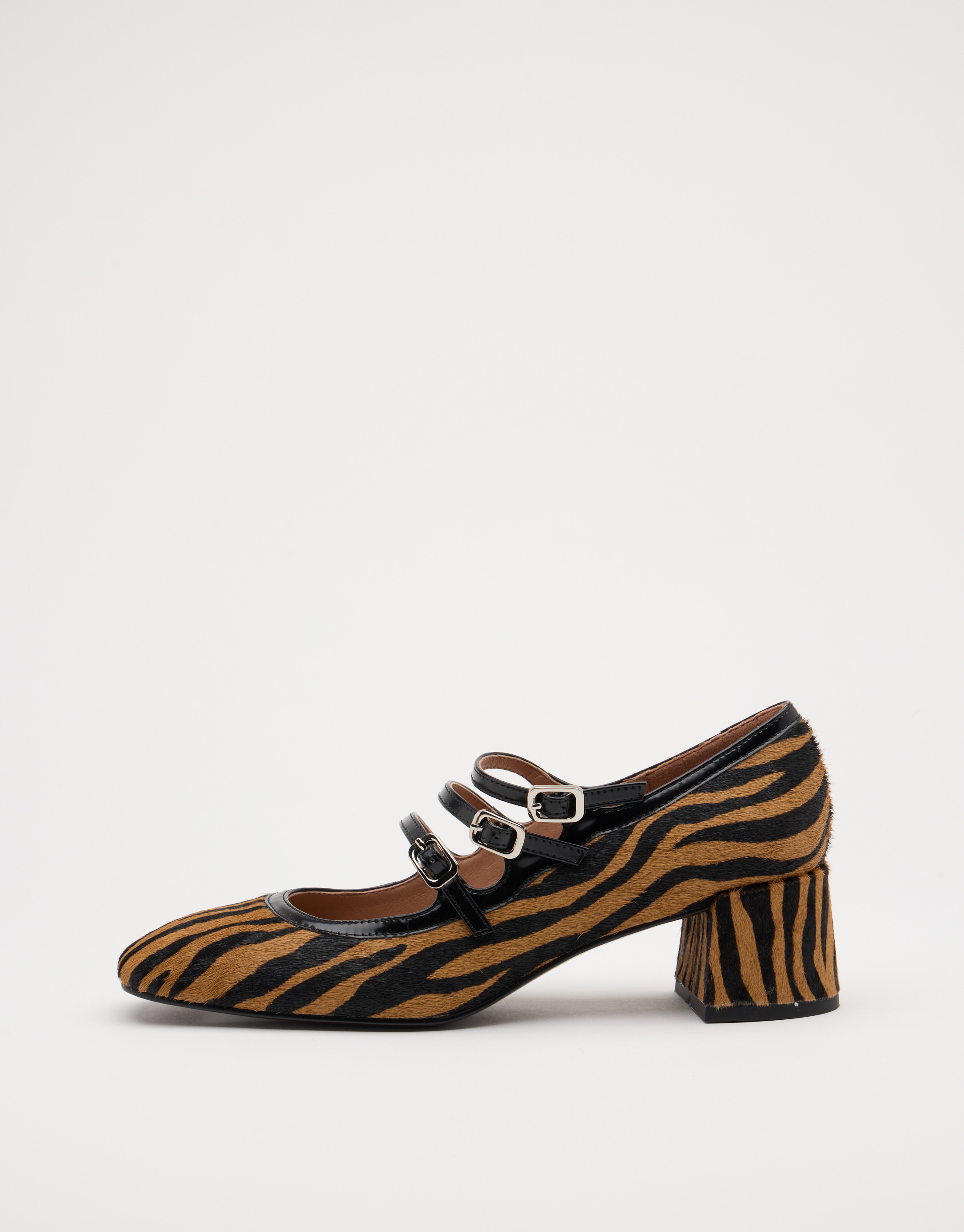 נעלי נשים - Bibi lou - נעלי סירה עם הדפס CARDIFF - זברה2