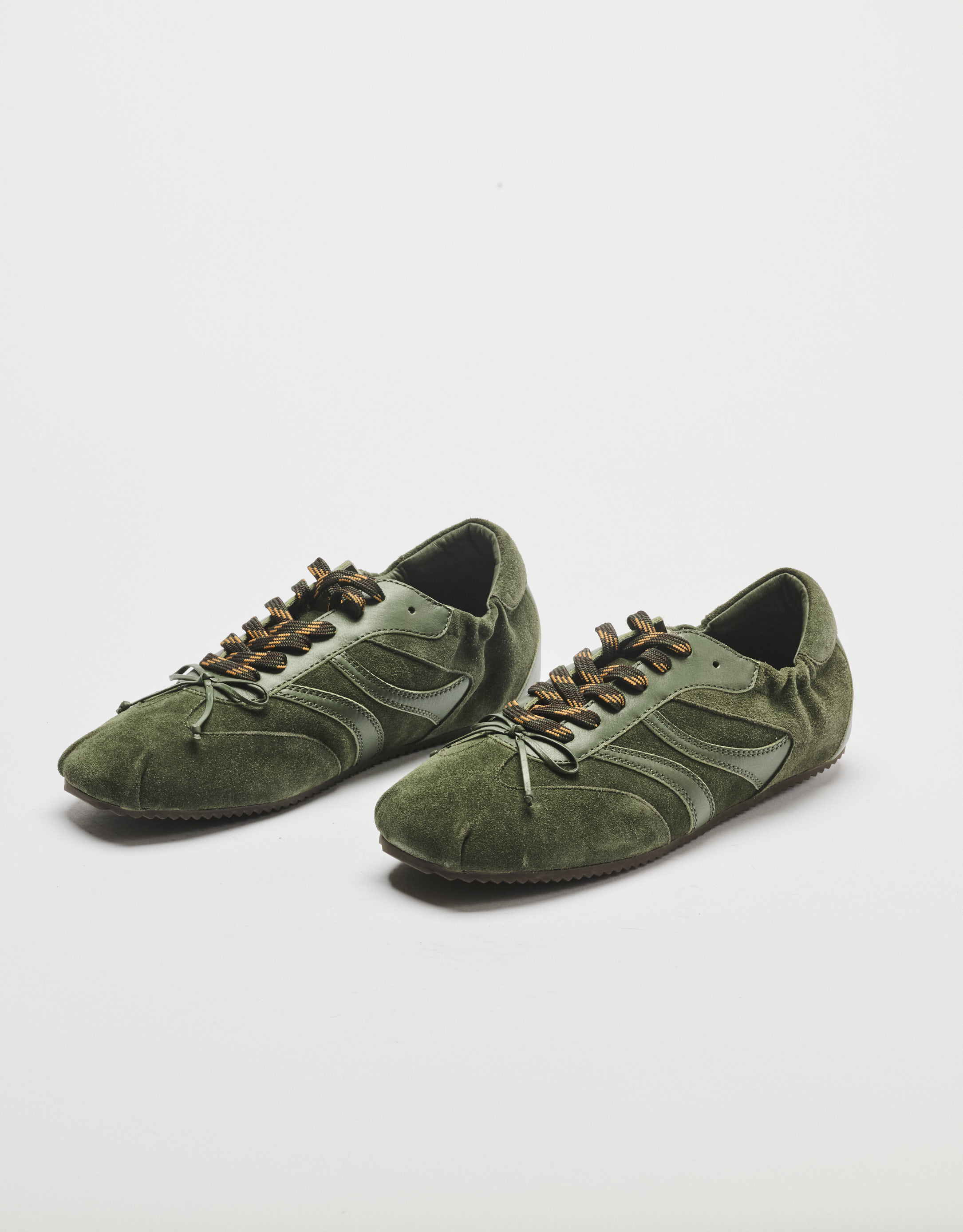 נעלי נשים - Bibi lou - סניקרס MIZAR - חאקי3