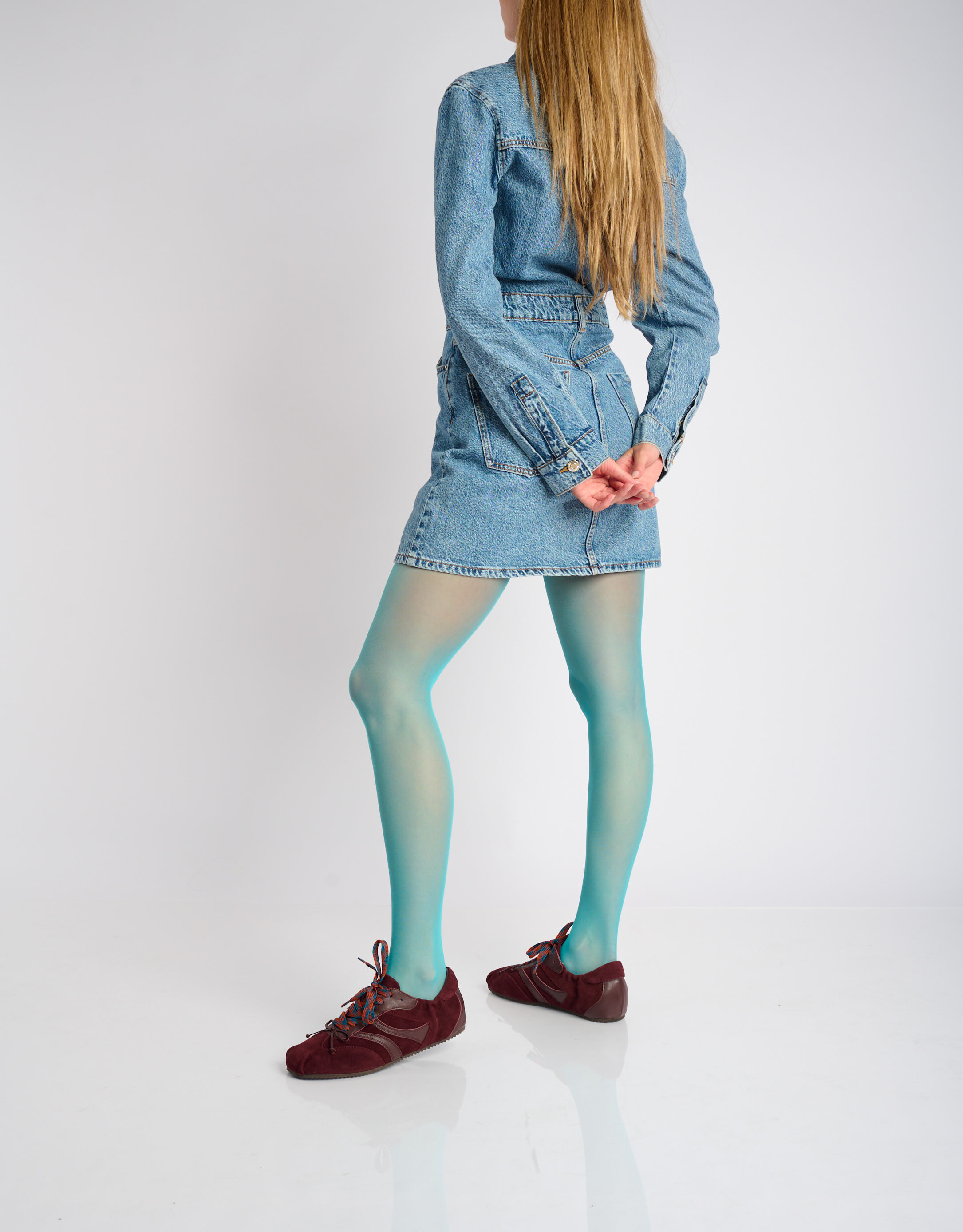 נעלי נשים - Bibi lou - סניקרס MIZAR - בורדו4