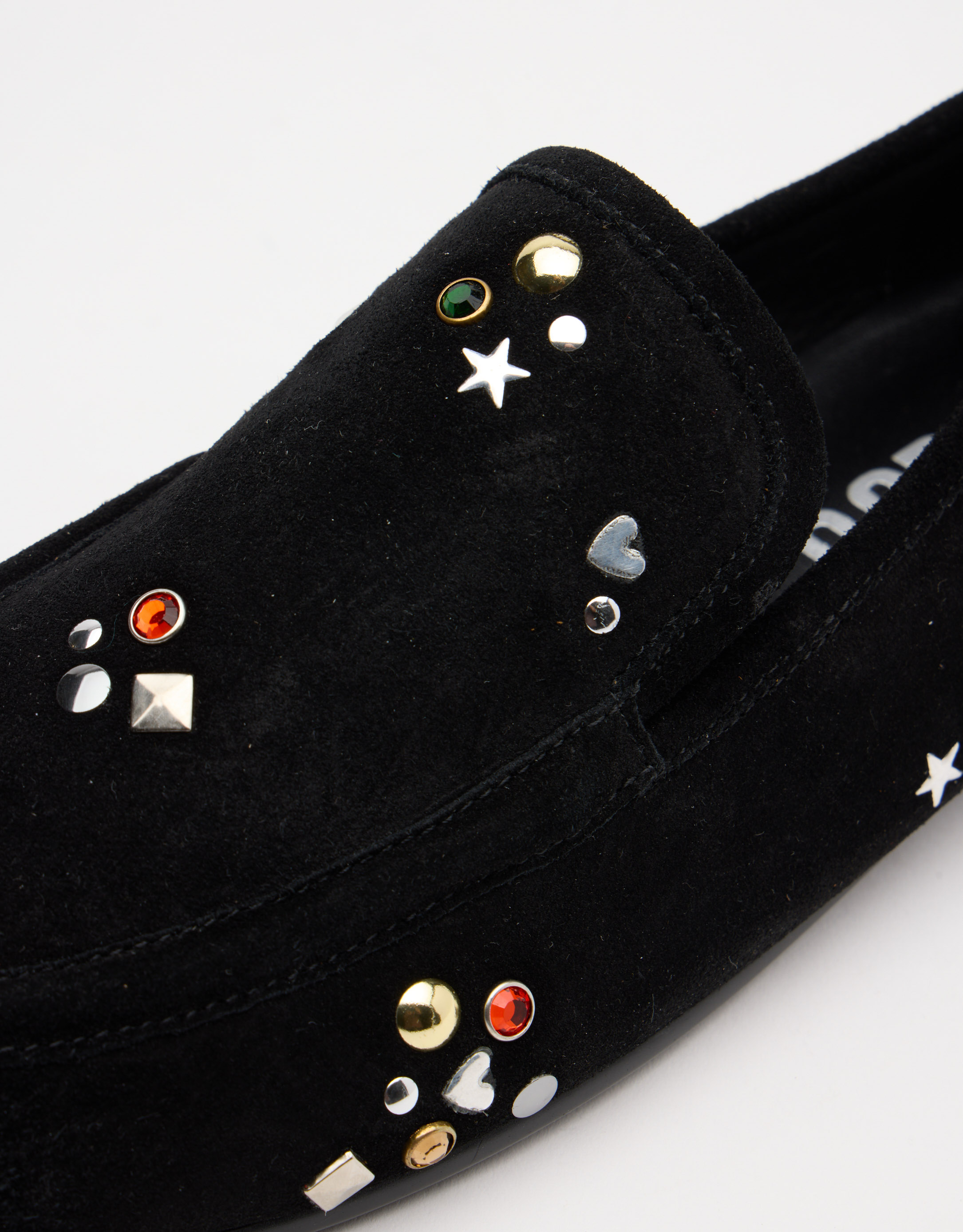 נעלי נשים - Bibi lou - נעלי מוקסין ניטים MIZAR - שחור4