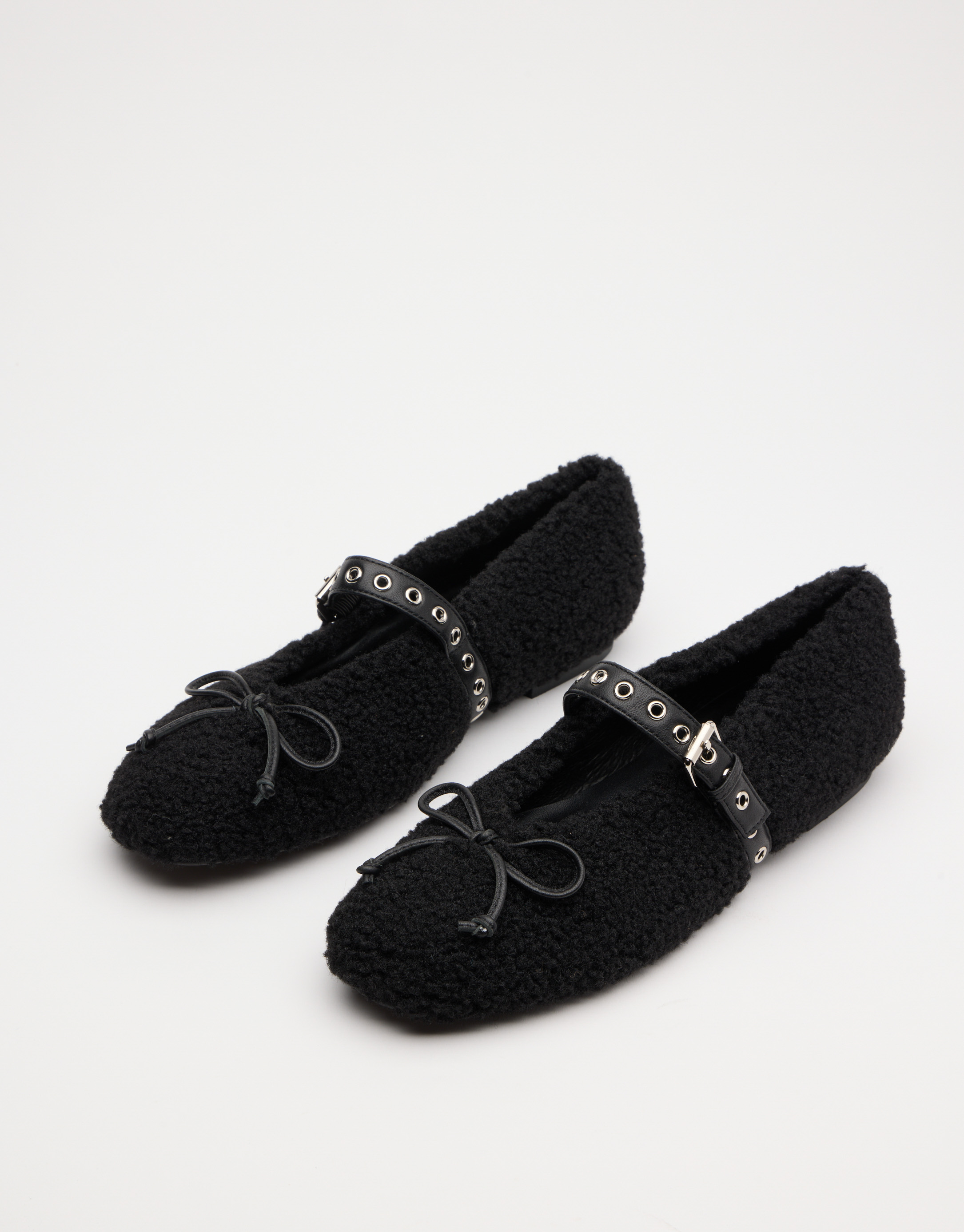 נעלי נשים - Bibi lou - נעלי סירה שטוחות NASHIRA - שחור3