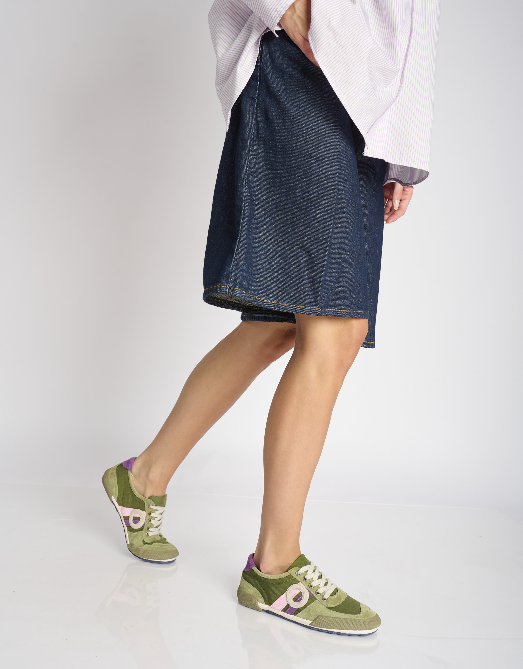 נעלי נשים - Aro - סניקרס צבעוניות SET - ירוק4