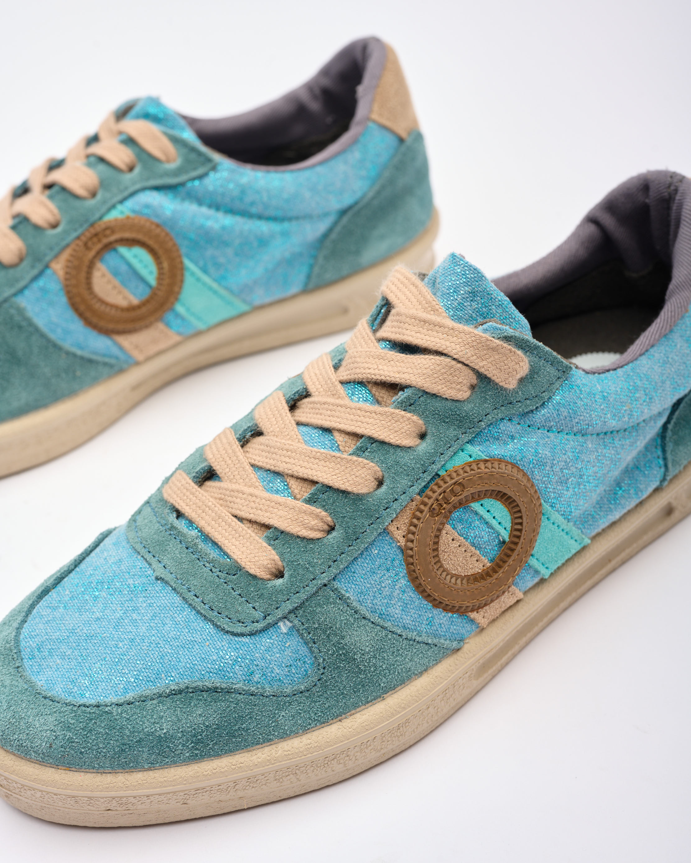 נעלי נשים - Aro - סניקרס קנבס FINCA - כחול3