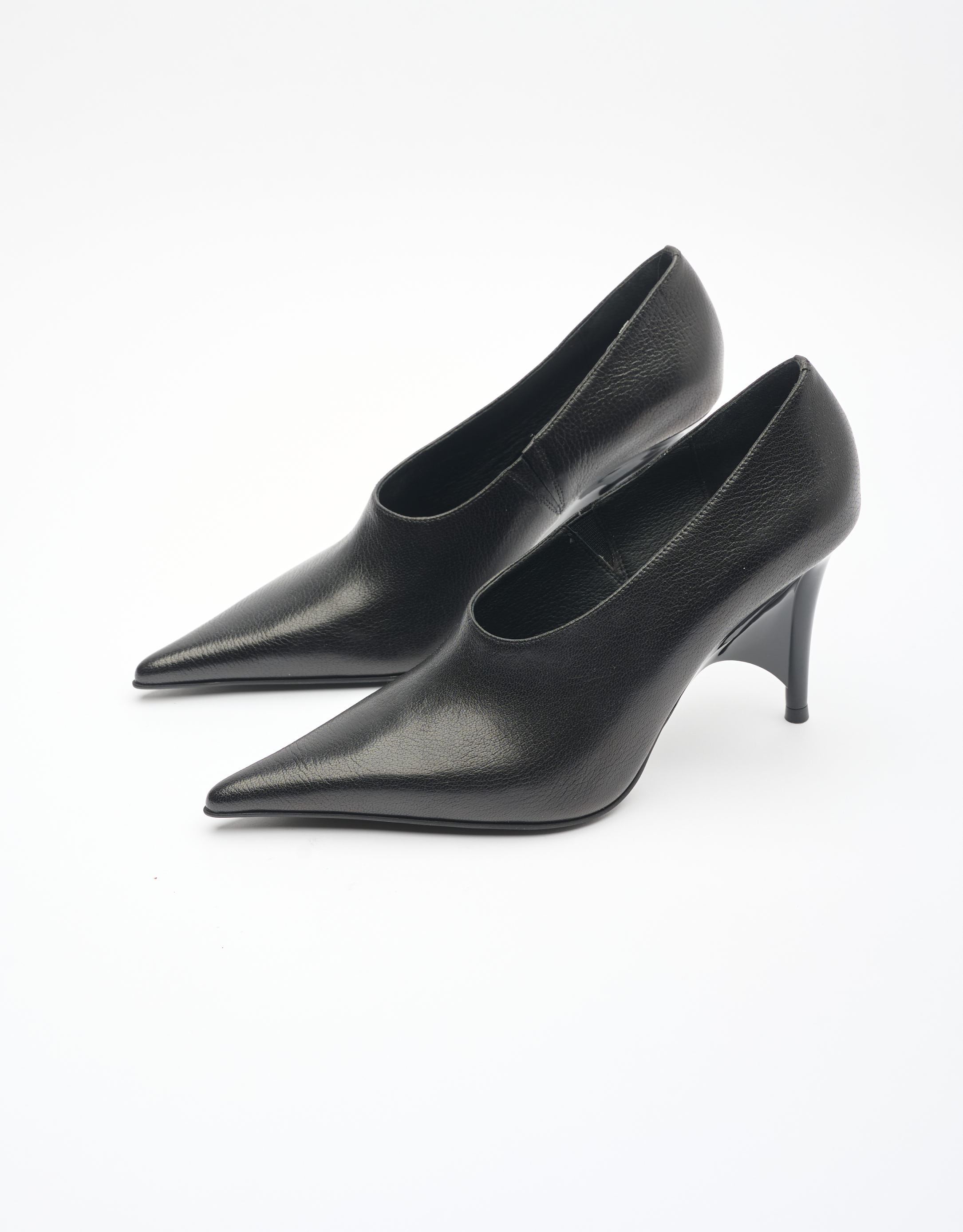 נעלי נשים - Jeffrey Campbell - נעלי עקב INVADER - שחור3