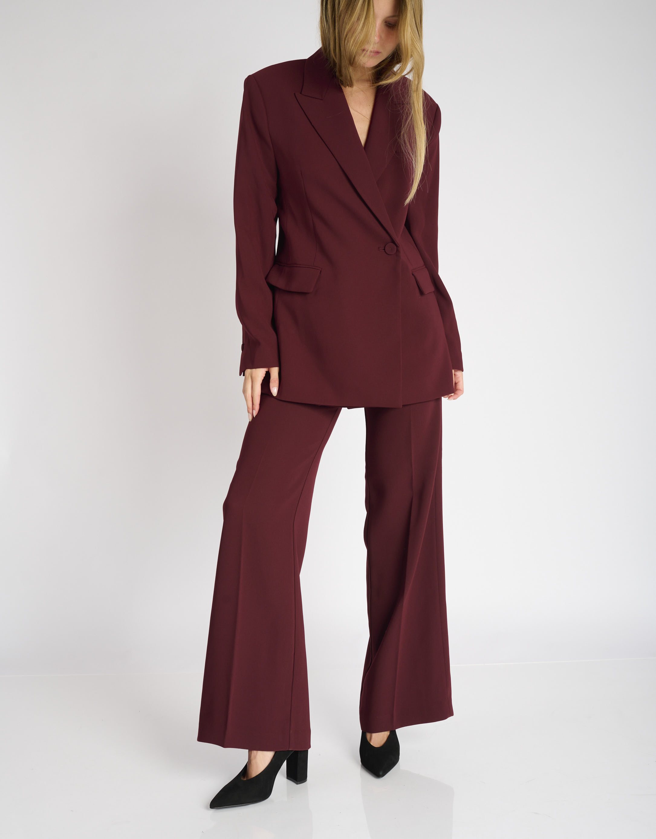 נעלי נשים - Jeffrey Campbell - נעלי סירה עם עקב SPECTRE - שחור3