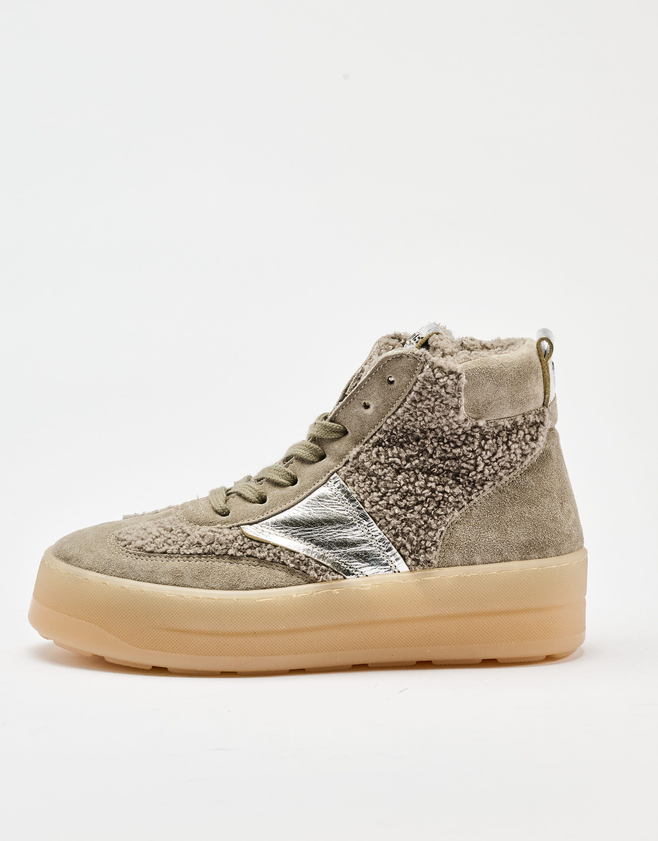 נעלי נשים - Mjus - סניקרס טדי גבוהות LURDES - אפור2