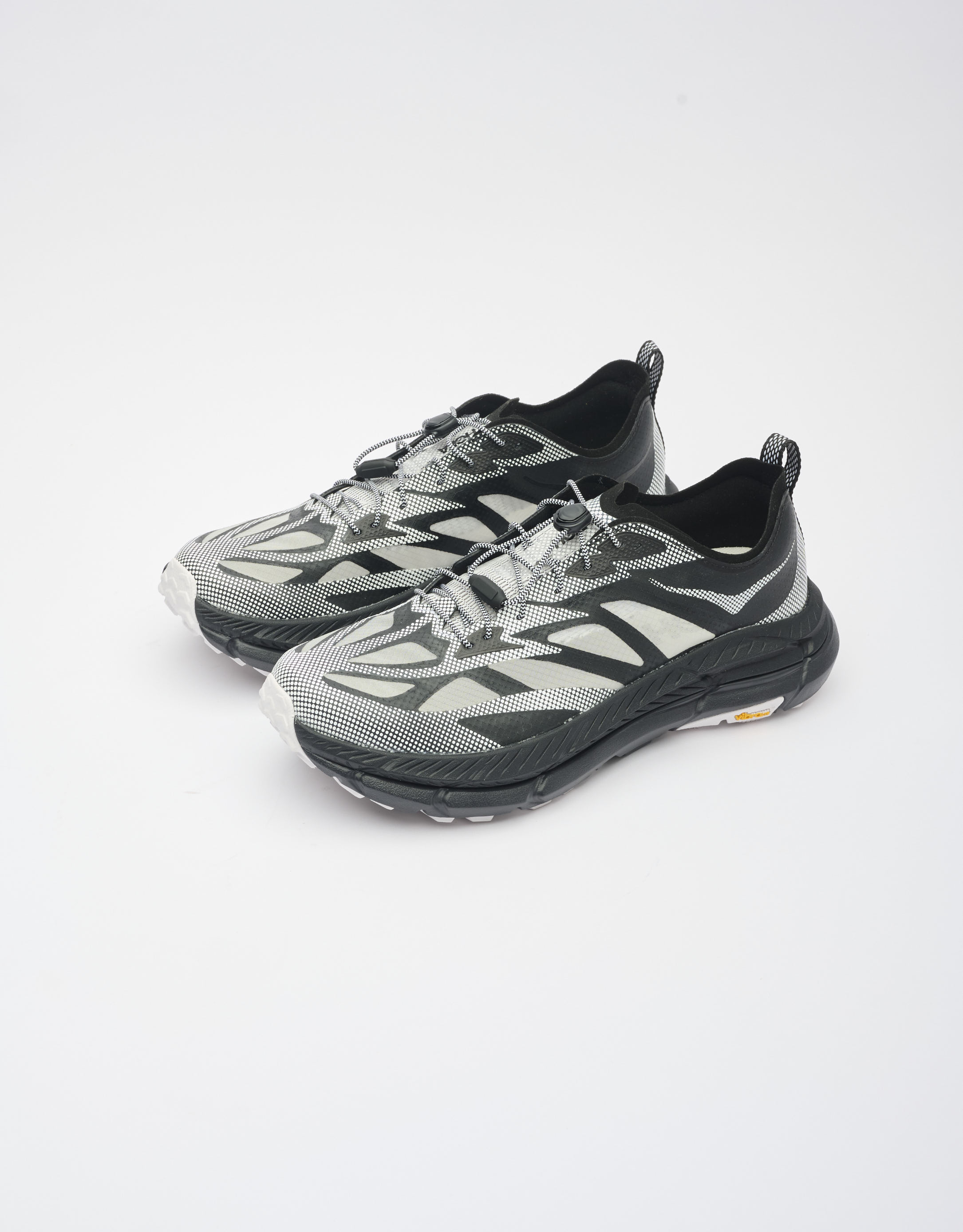 נעלי גברים - Hoka - סניקרס MAFATE SPEED4 LITE - שחור אפור2