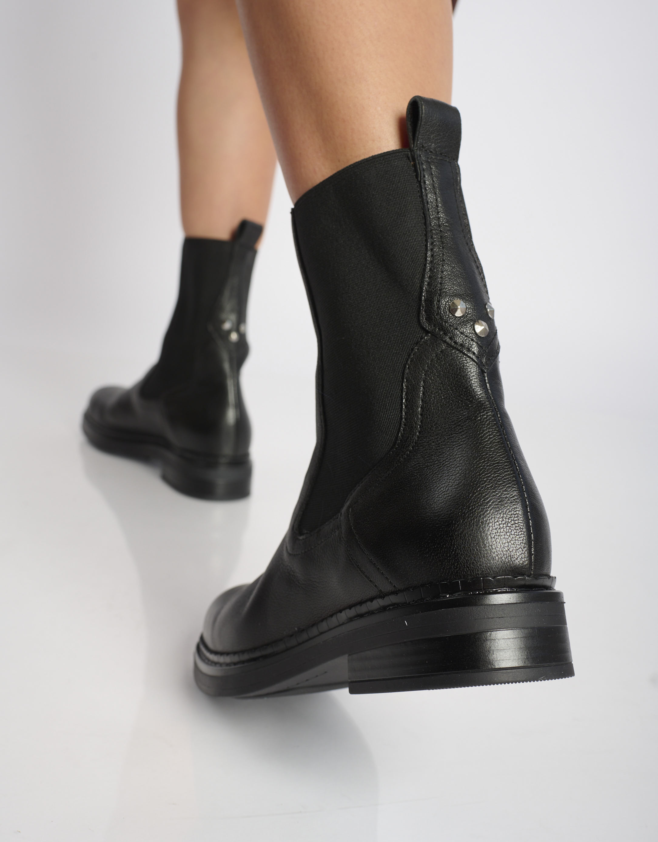 נעלי נשים - Mjus - מגפונים DEKSTER - שחור4