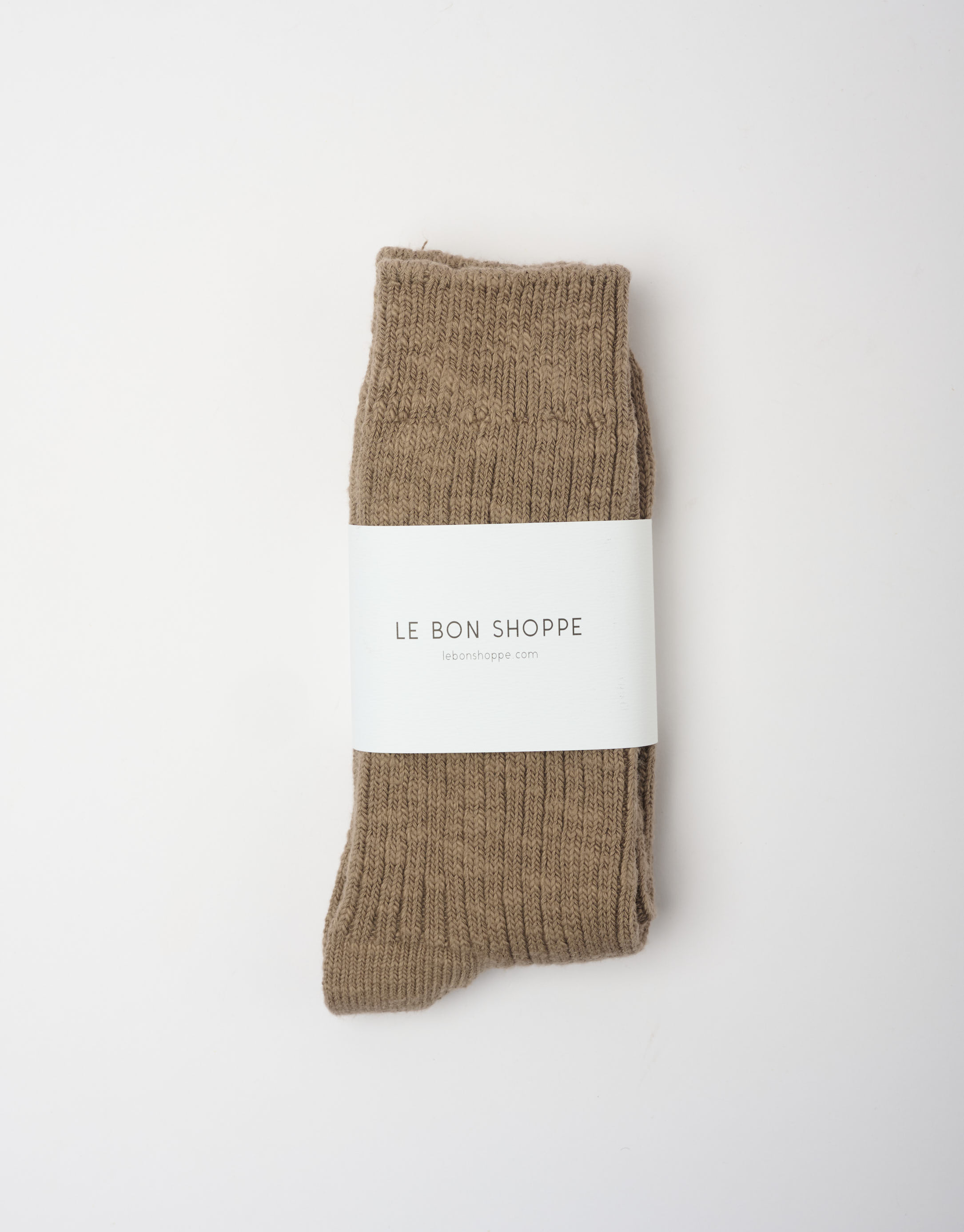 נעלי נשים - Le Bon Shoppe - גרביים COTTAGE - חום1