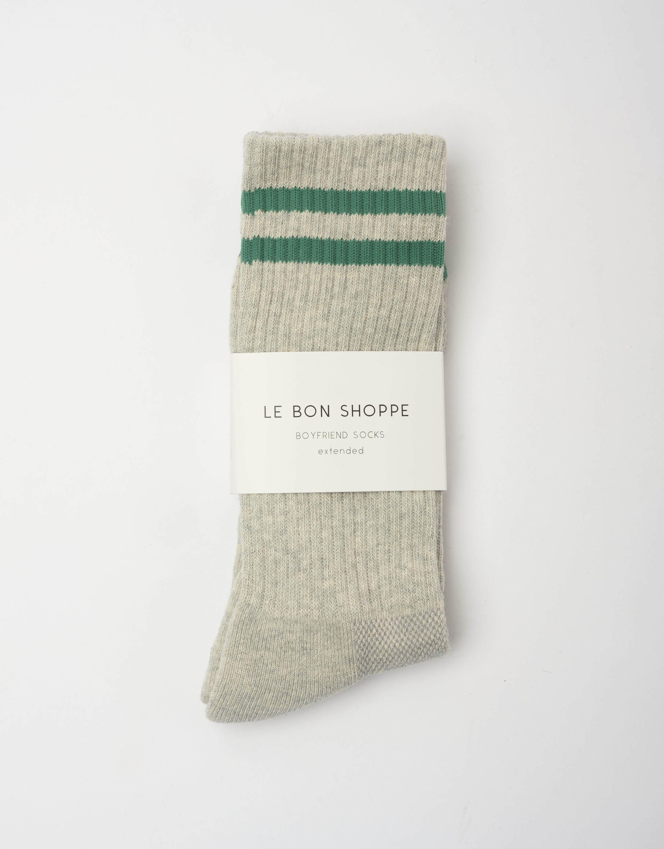 נעלי גברים - Le Bon Shoppe - גרביים EXTEND BOYFRIEND - אפור בהיר2