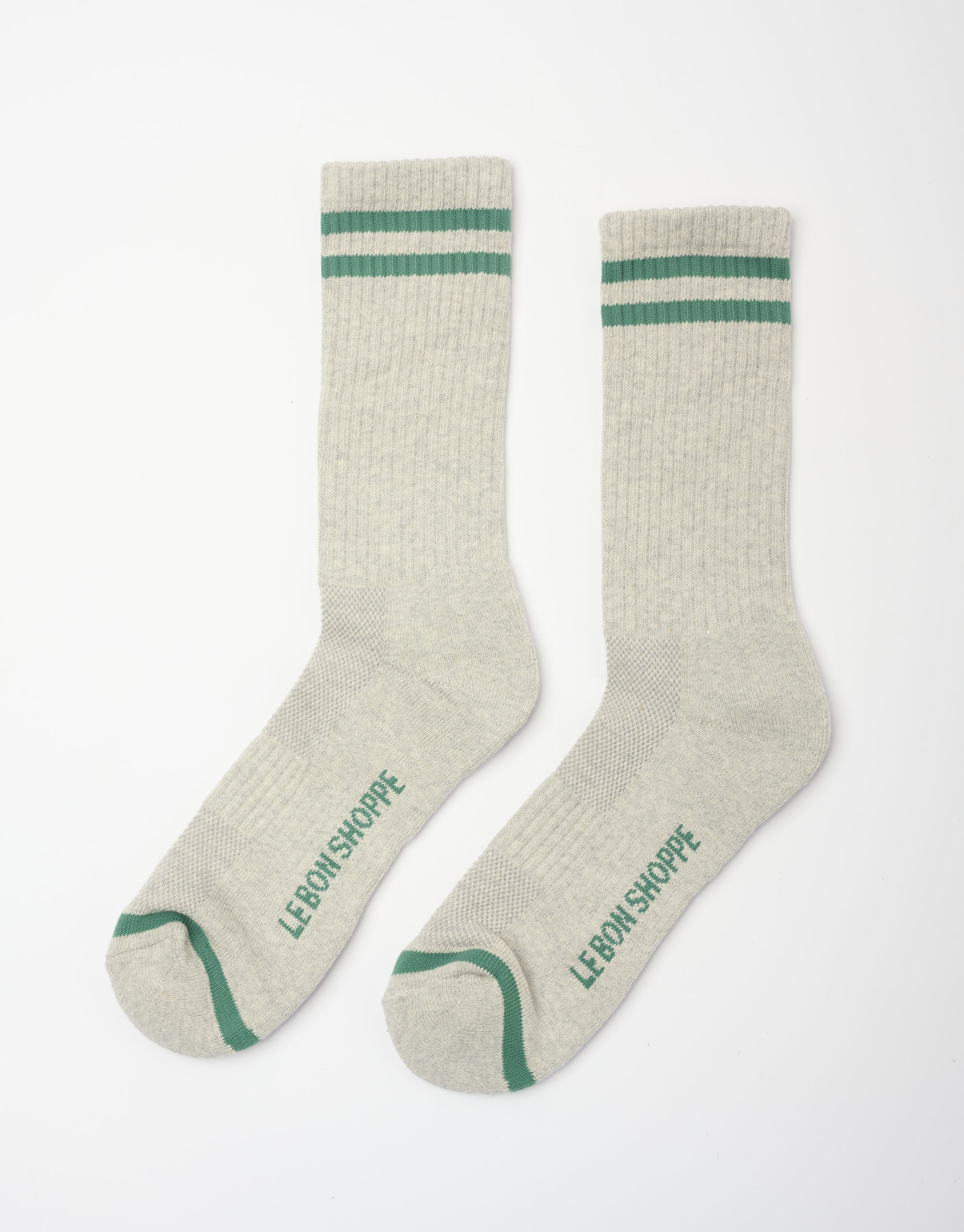 נעלי גברים - Le Bon Shoppe - גרביים EXTEND BOYFRIEND - אפור בהיר3