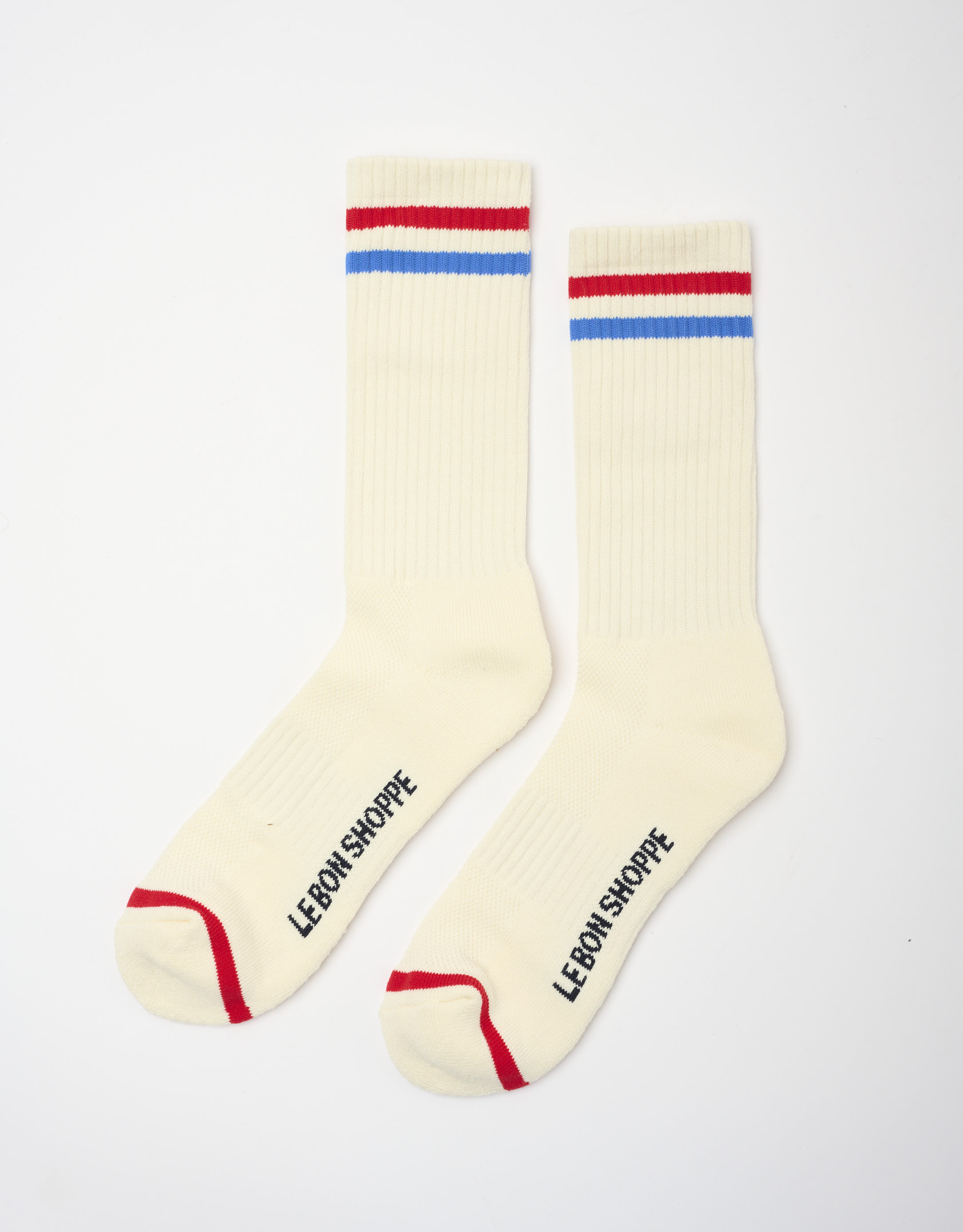 נעלי גברים - Le Bon Shoppe - גרביים EXTEND BOYFRIEND - לבן4