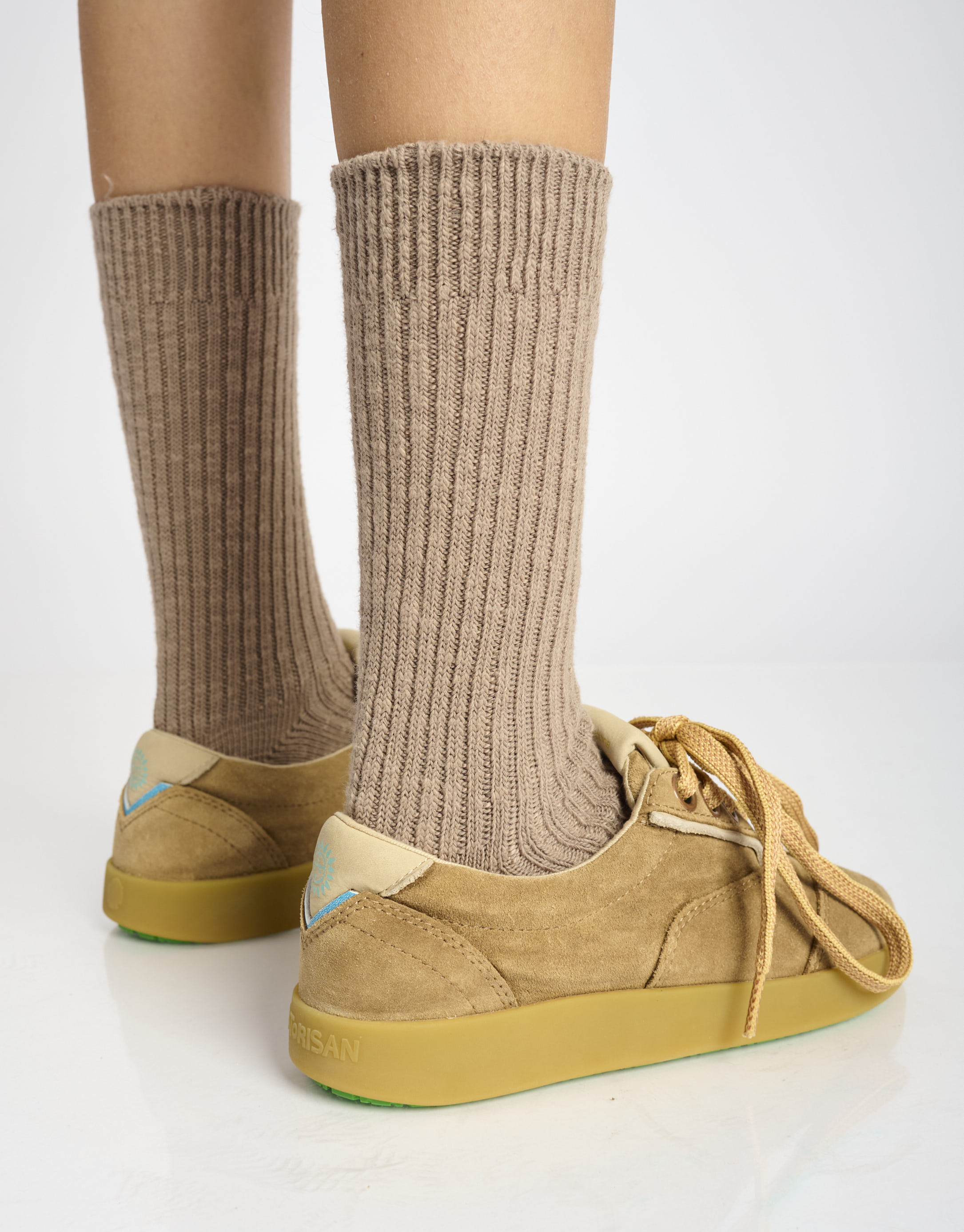 נעלי נשים - Le Bon Shoppe - גרביים COTTAGE - חום4