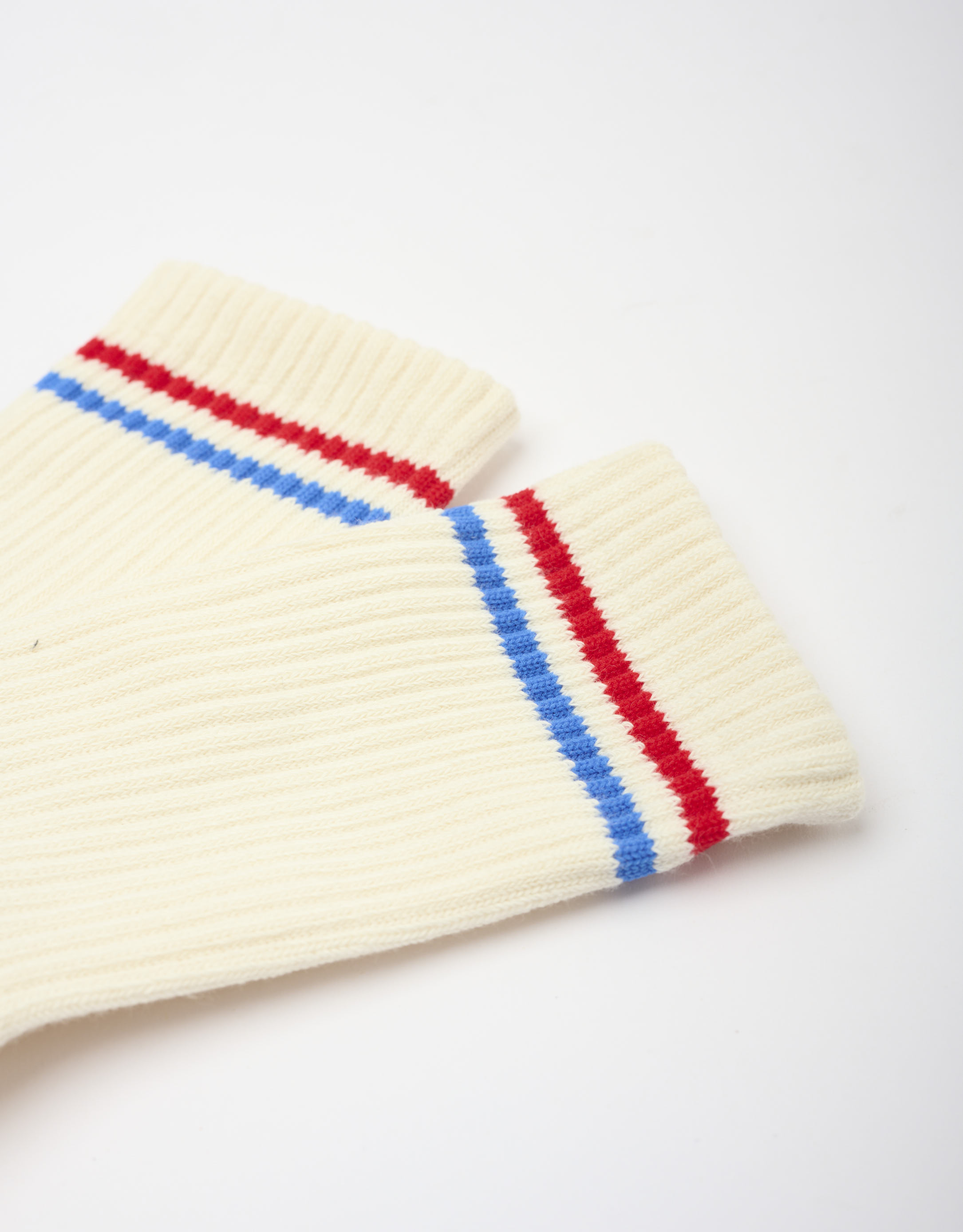 נעלי נשים - Le Bon Shoppe - גרביים BOYFRIEND - לבן3