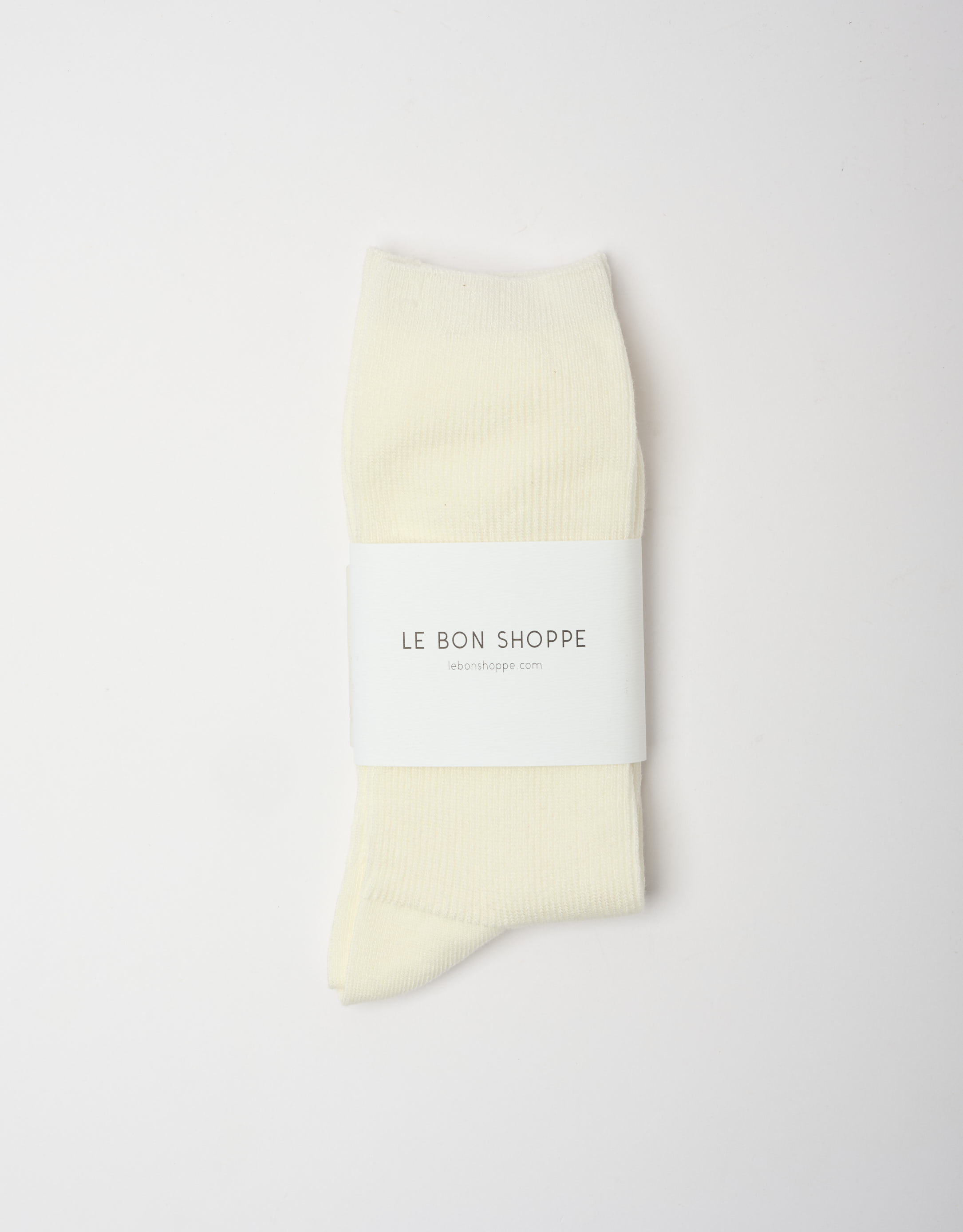 נעלי נשים - Le Bon Shoppe - גרביים TROUSER - לבן1