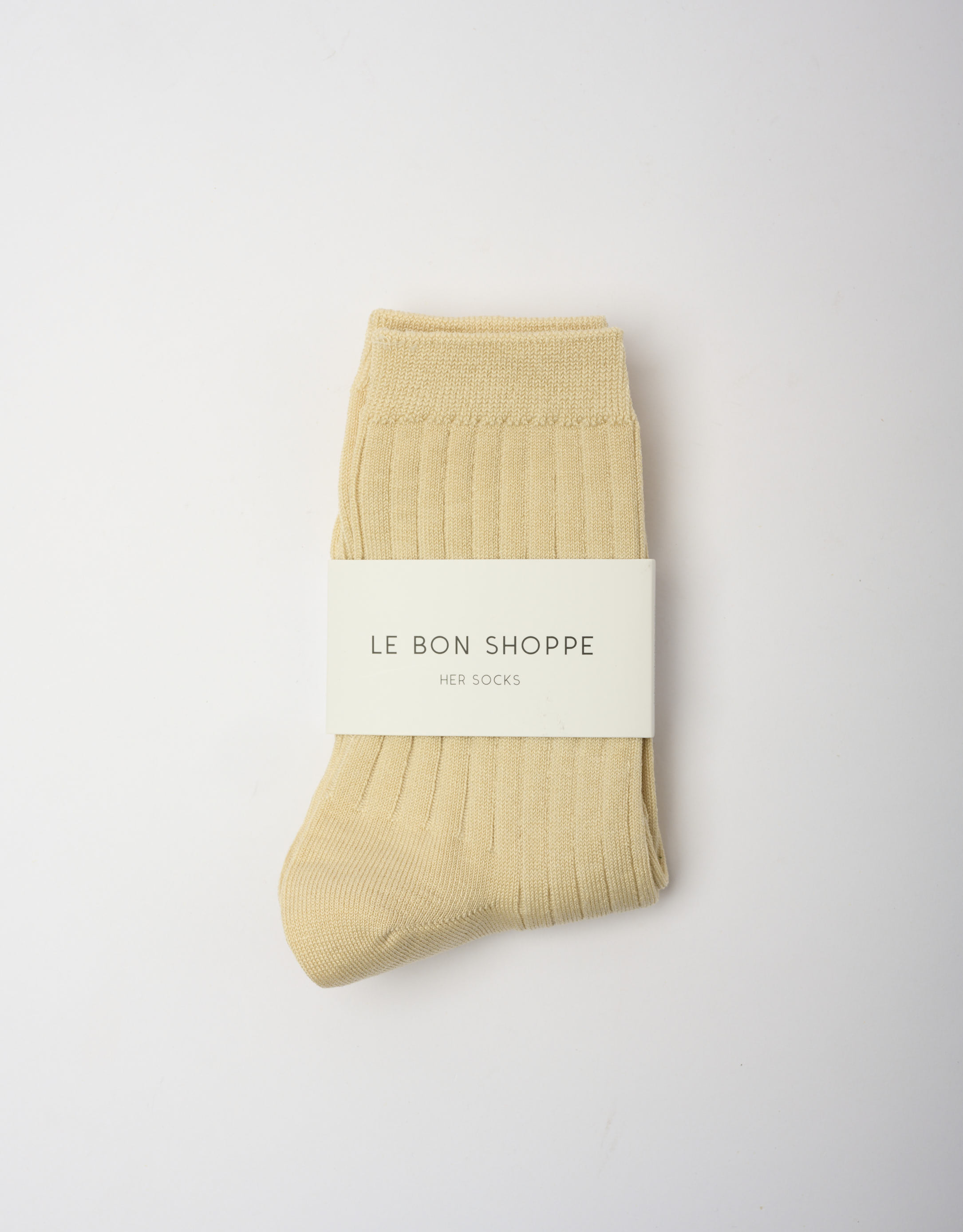 נעלי נשים - Le Bon Shoppe - גרביים HER - בז'1