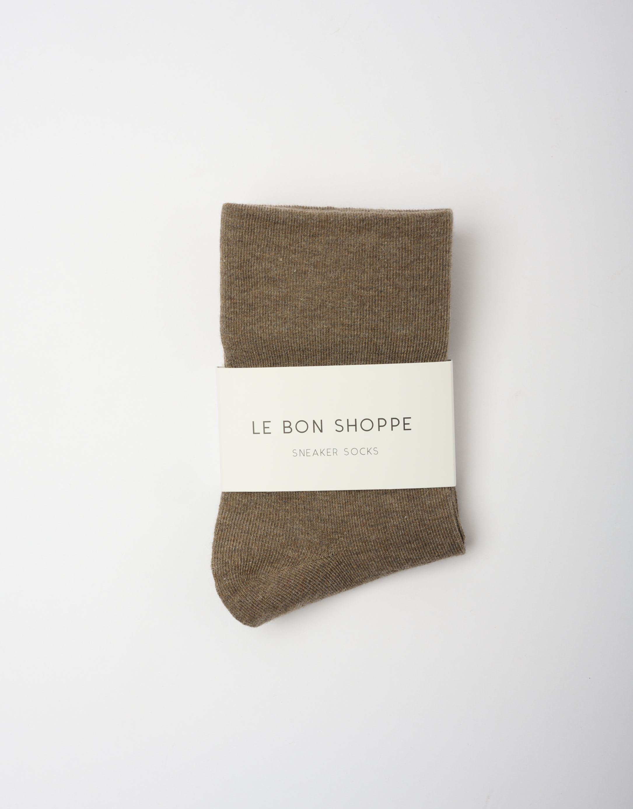 נעלי נשים - Le Bon Shoppe - גרביים SNEAKER - חום1