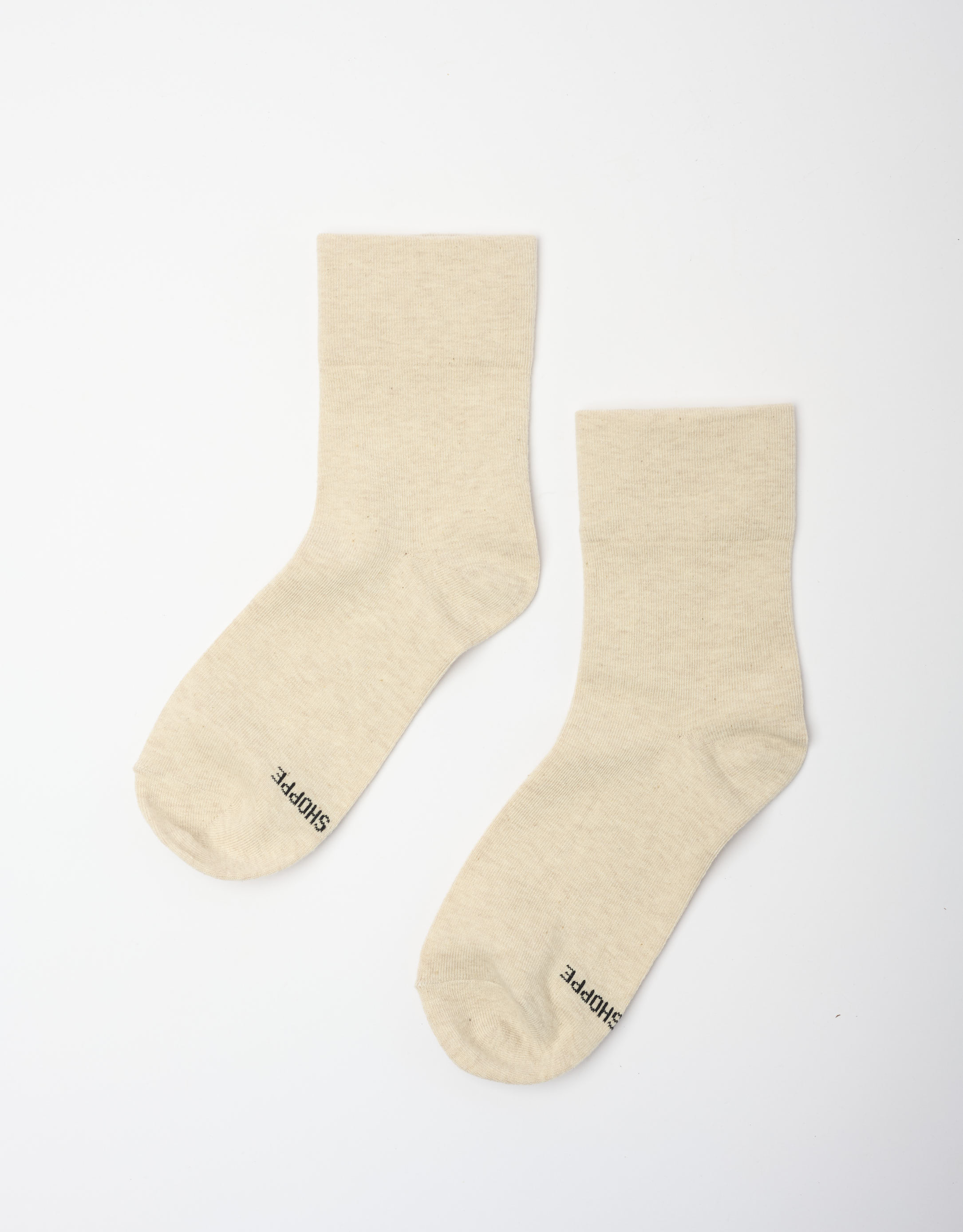 נעלי נשים - Le Bon Shoppe - גרביים SNEAKER - בז'4