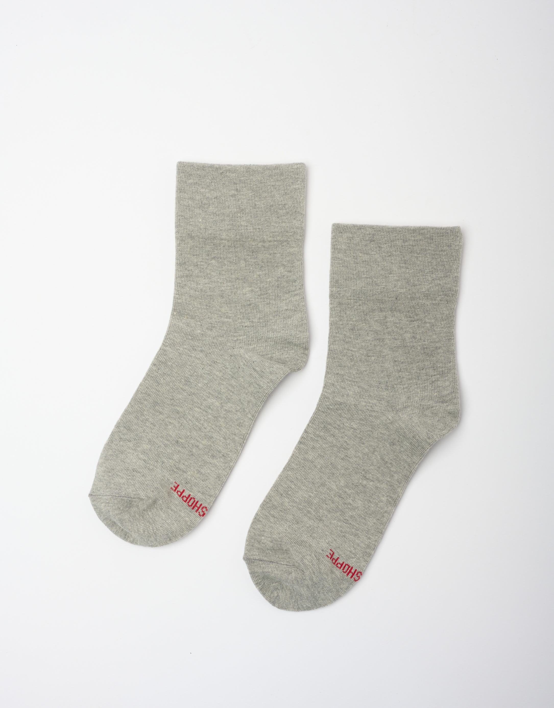 נעלי נשים - Le Bon Shoppe - גרביים SNEAKER - אפור3