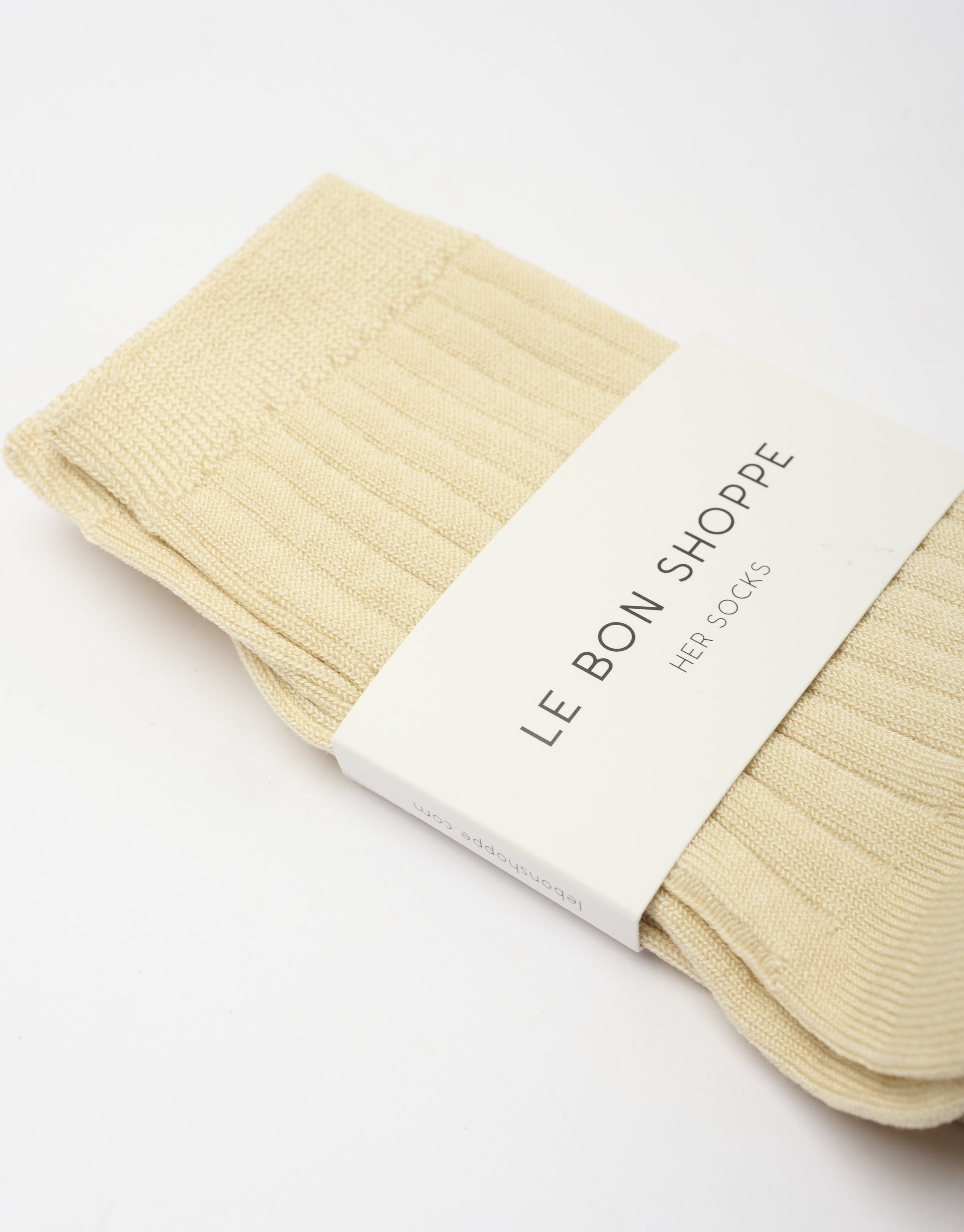 נעלי נשים - Le Bon Shoppe - גרביים HER - בז'4