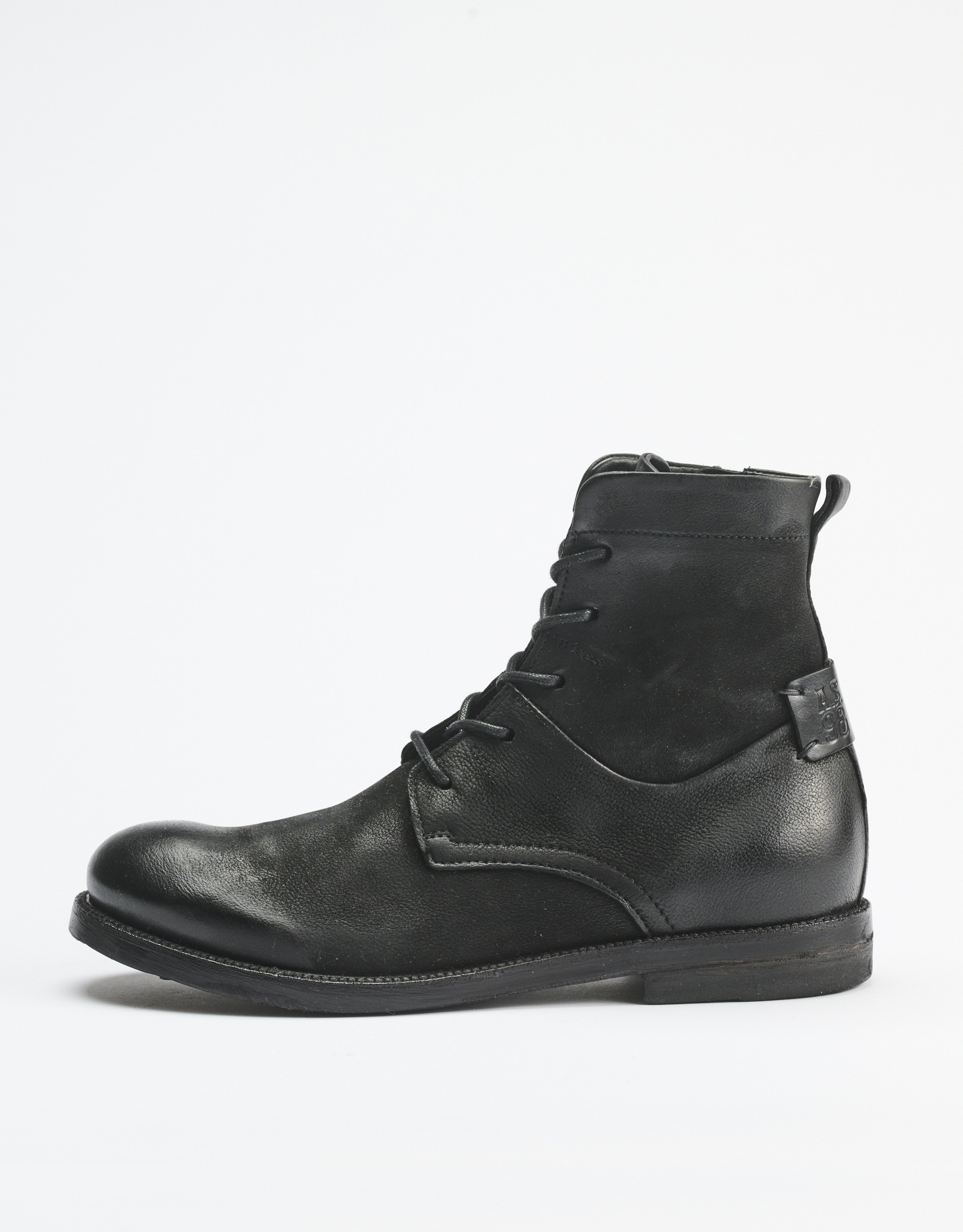 נעלי גברים - A.S. 98 - נעליים גבוהות SAMURAI - שחור2