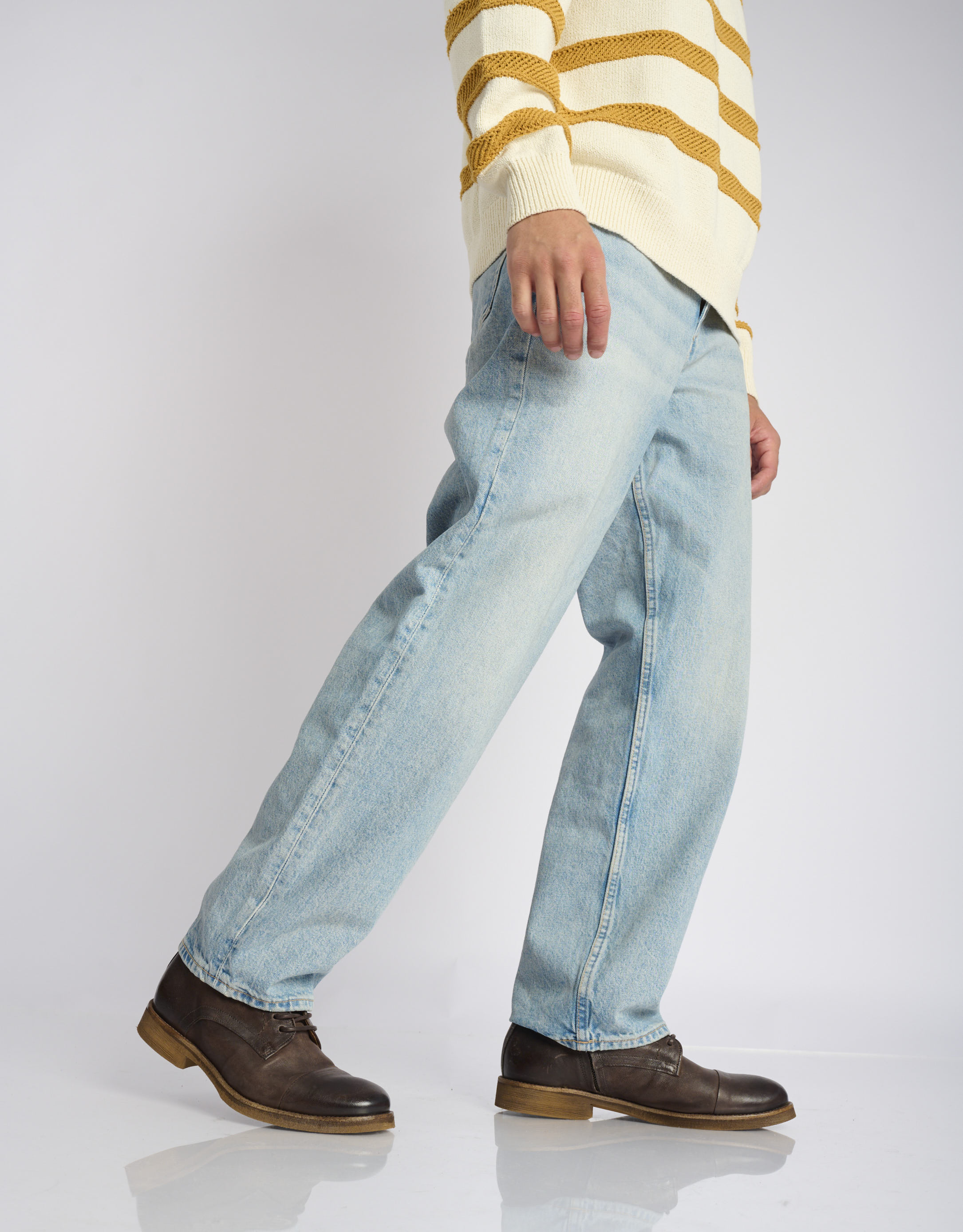 נעלי גברים - A.S. 98 - נעליים גבוהות CARRY - חום2