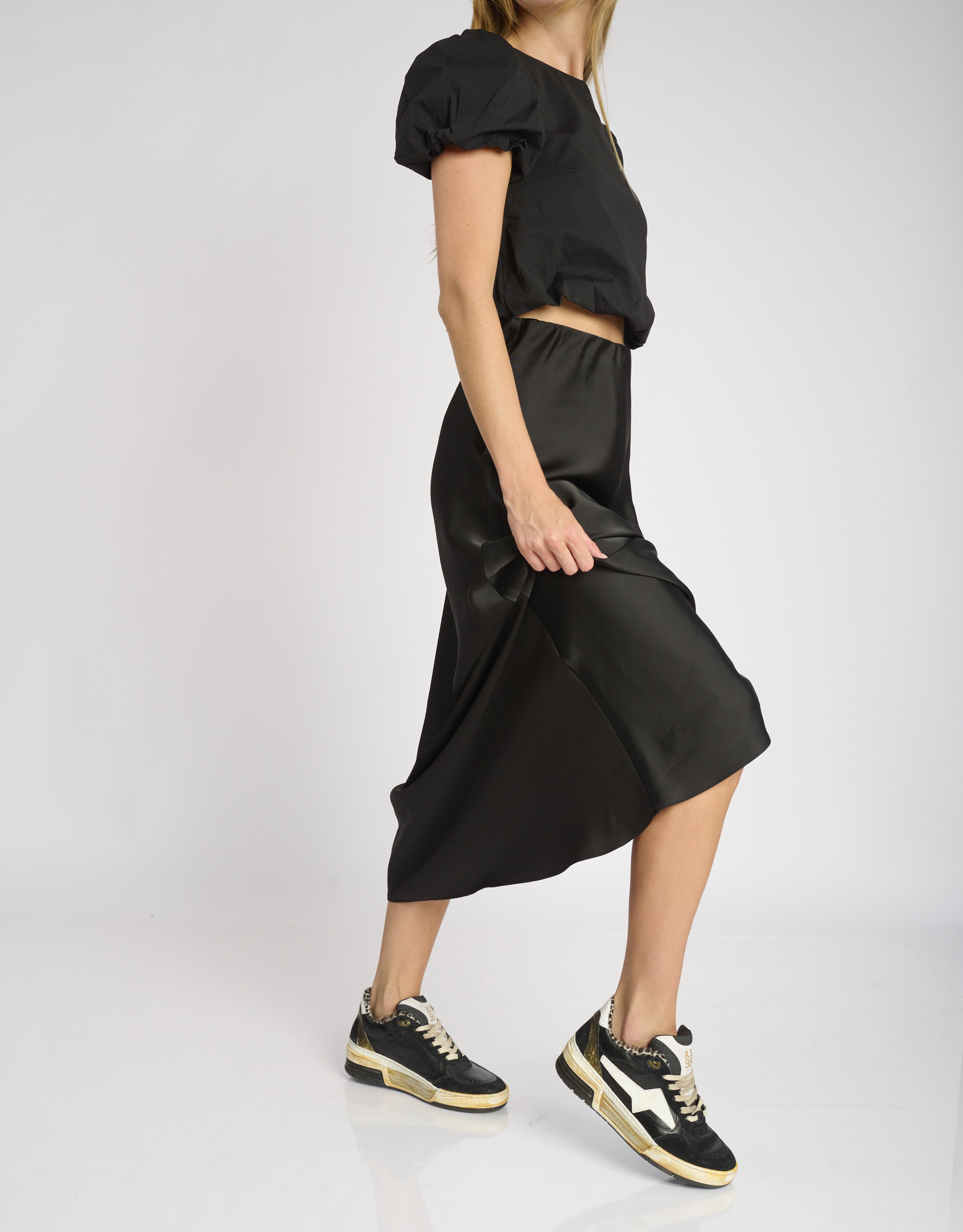 נעלי נשים - A.S. 98 - סניקרס MIRAGE B - שחור3