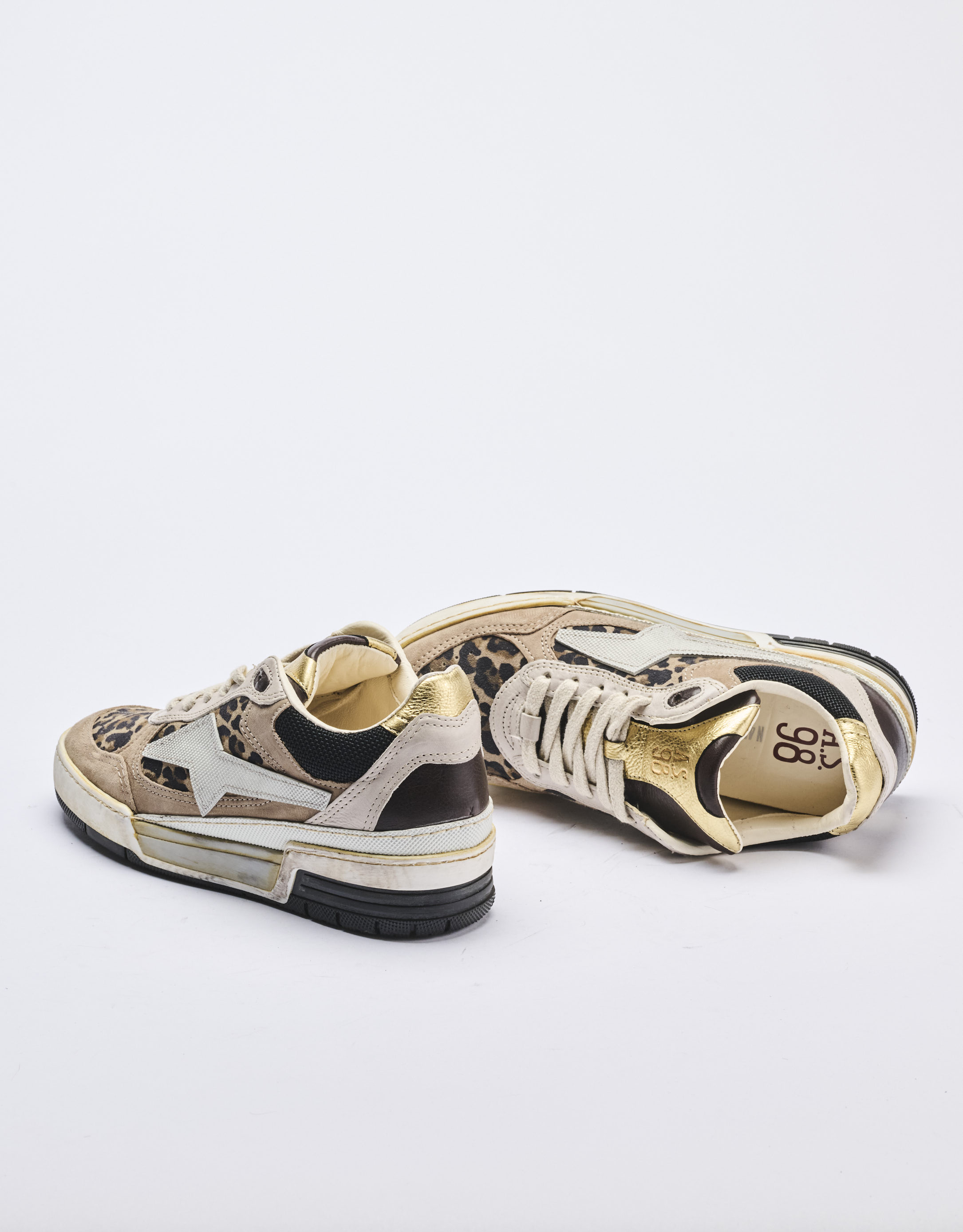 נעלי נשים - A.S. 98 - סניקרס MIRAGE - נמר4