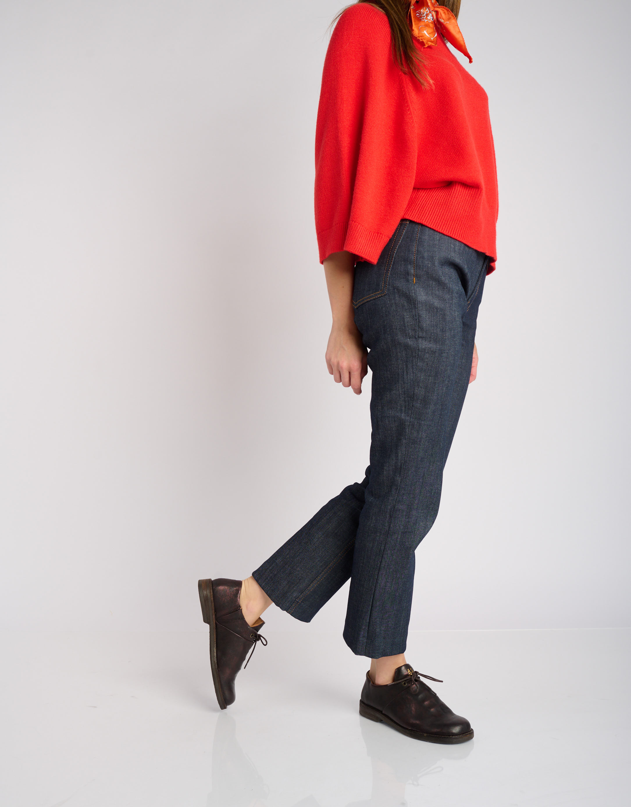 נעלי נשים - A.S. 98 - נעליים מטאליות ALONE - בורדו2