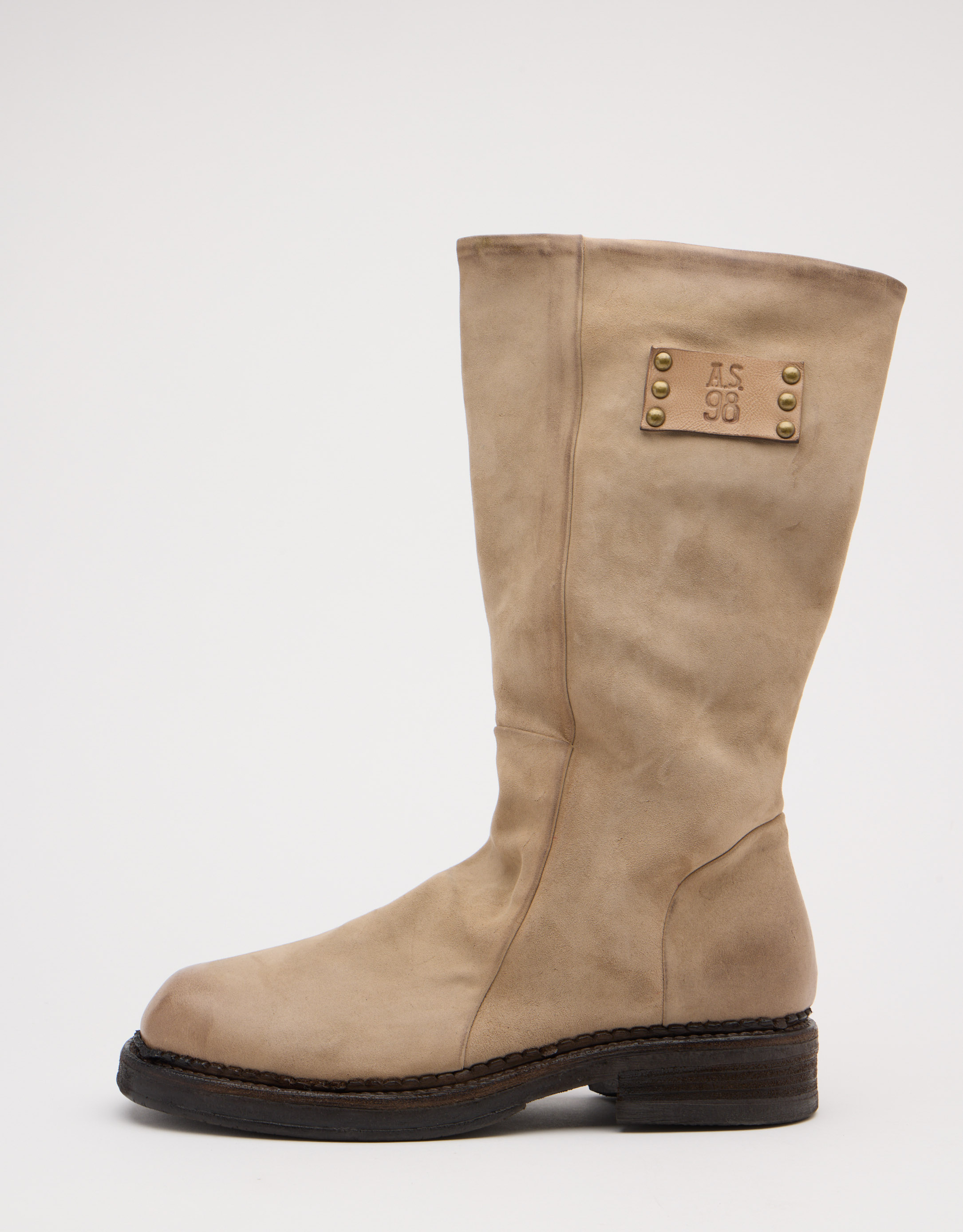 נעלי נשים - A.S. 98 - מגפיים VIRGINE - בז'2