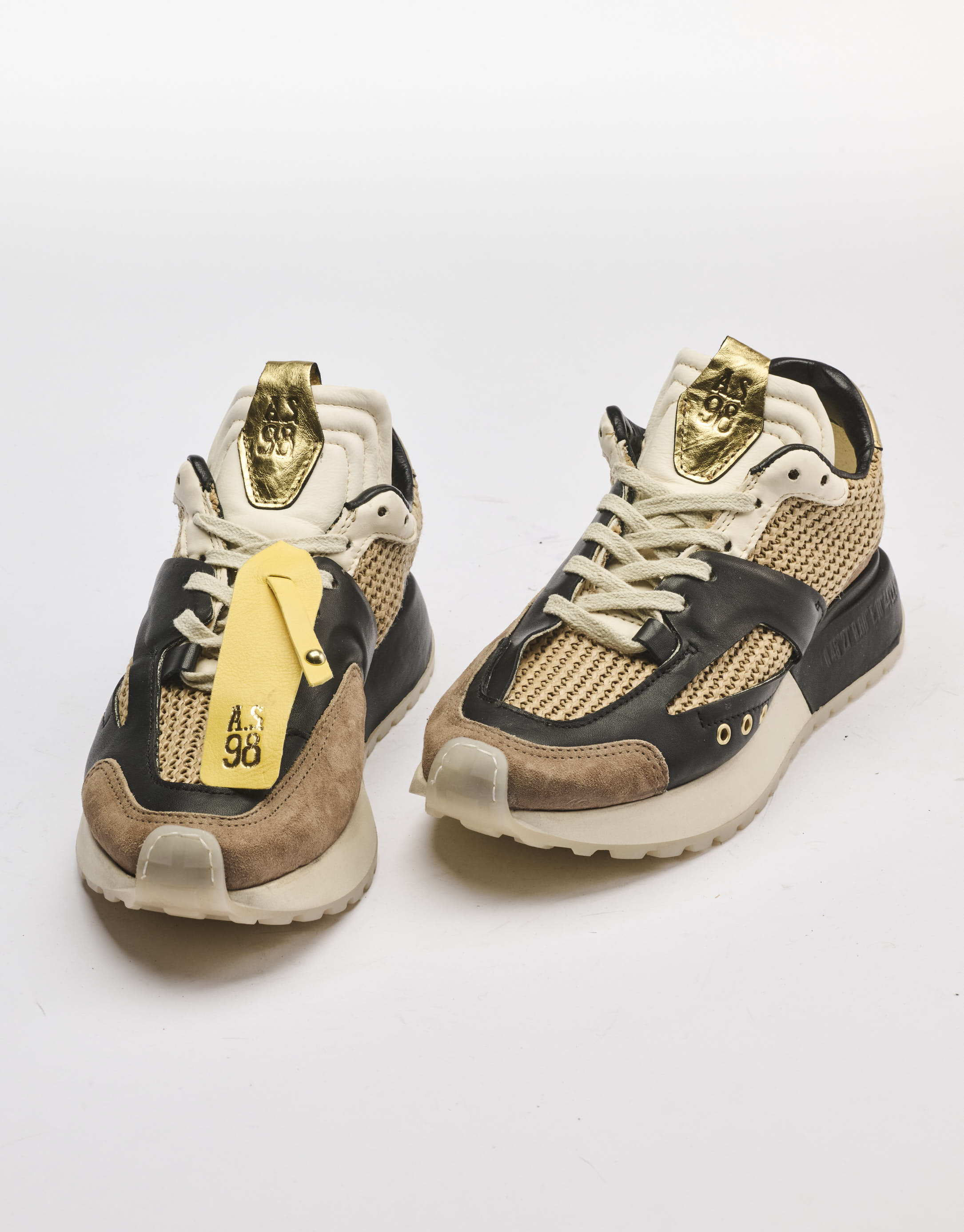 נעלי נשים - A.S. 98 - סניקרס 5FIVE - חום4