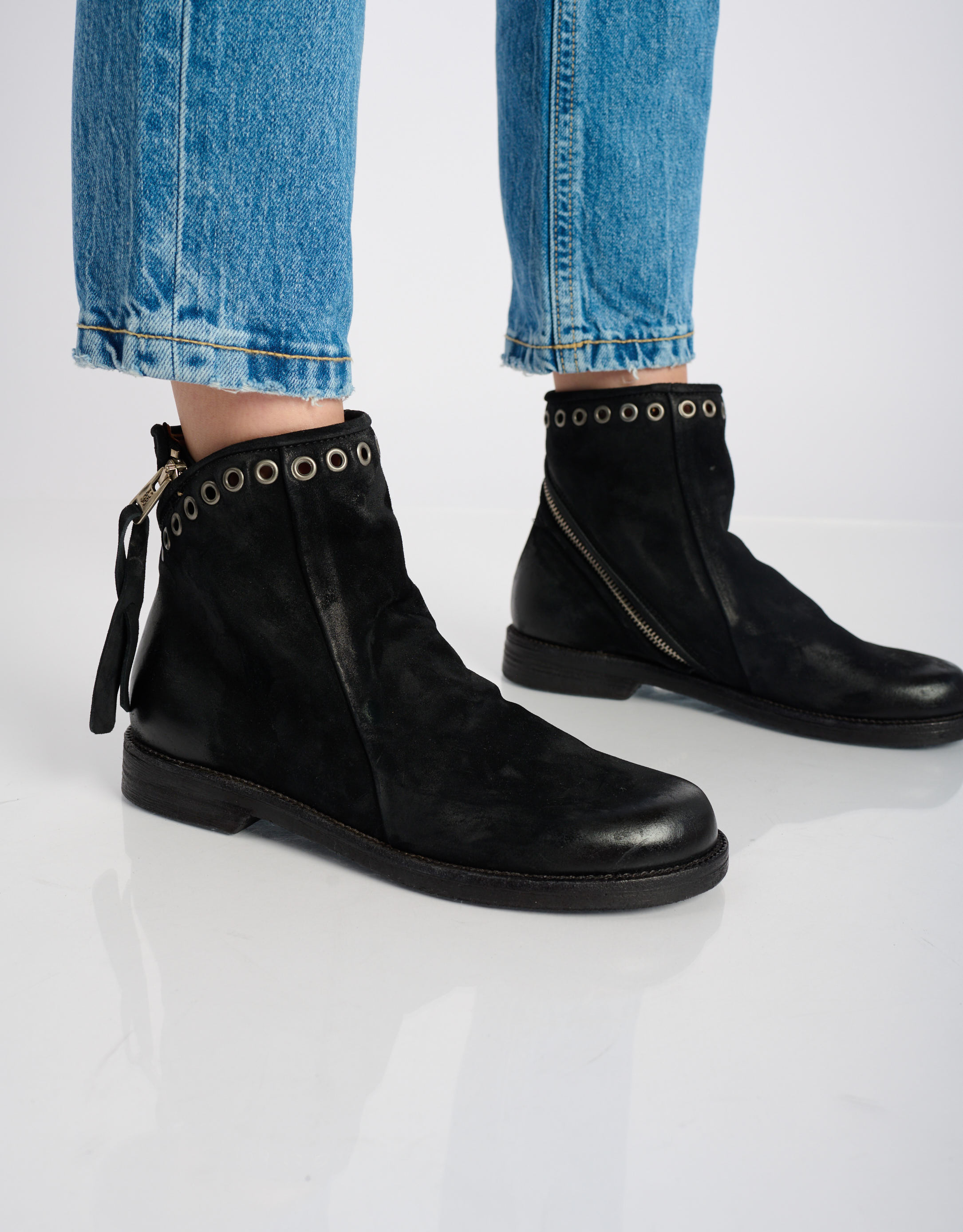 נעלי נשים - A.S. 98 - מגפונים ALONE - שחור4