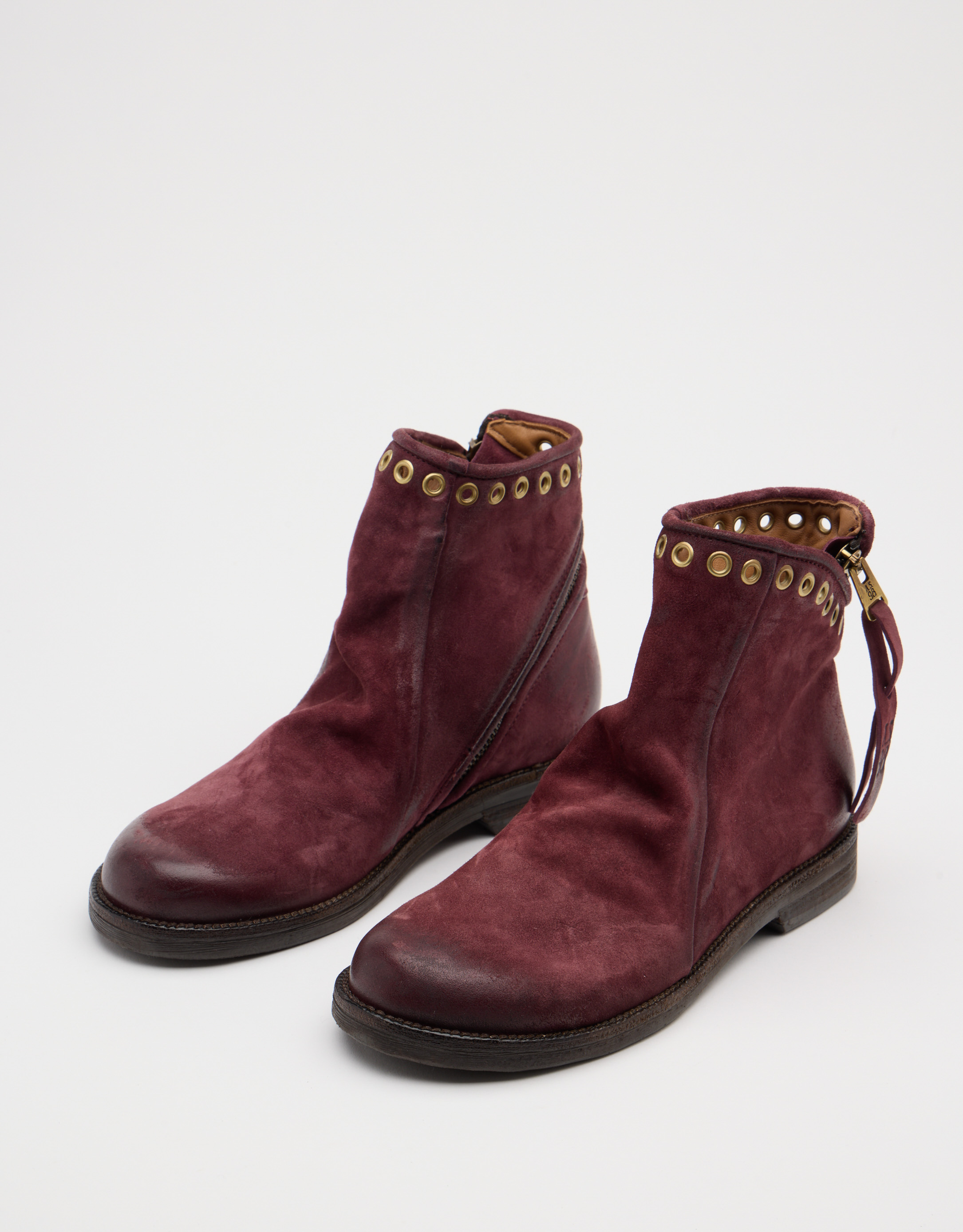 נעלי נשים - A.S. 98 - מגפונים ALONE - בורדו3
