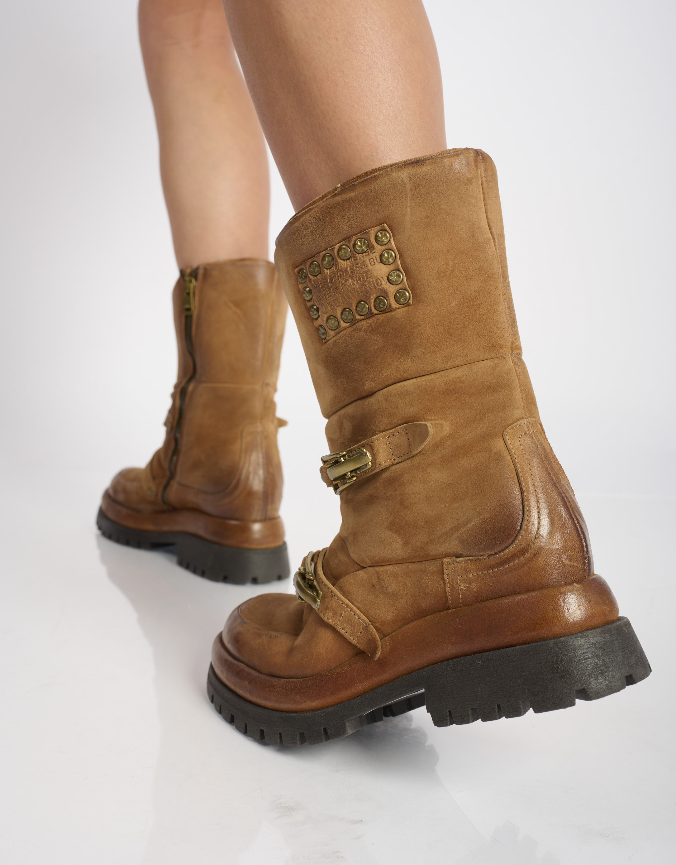 נעלי נשים - A.S. 98 - מגפיים DIBLA - קאמל4