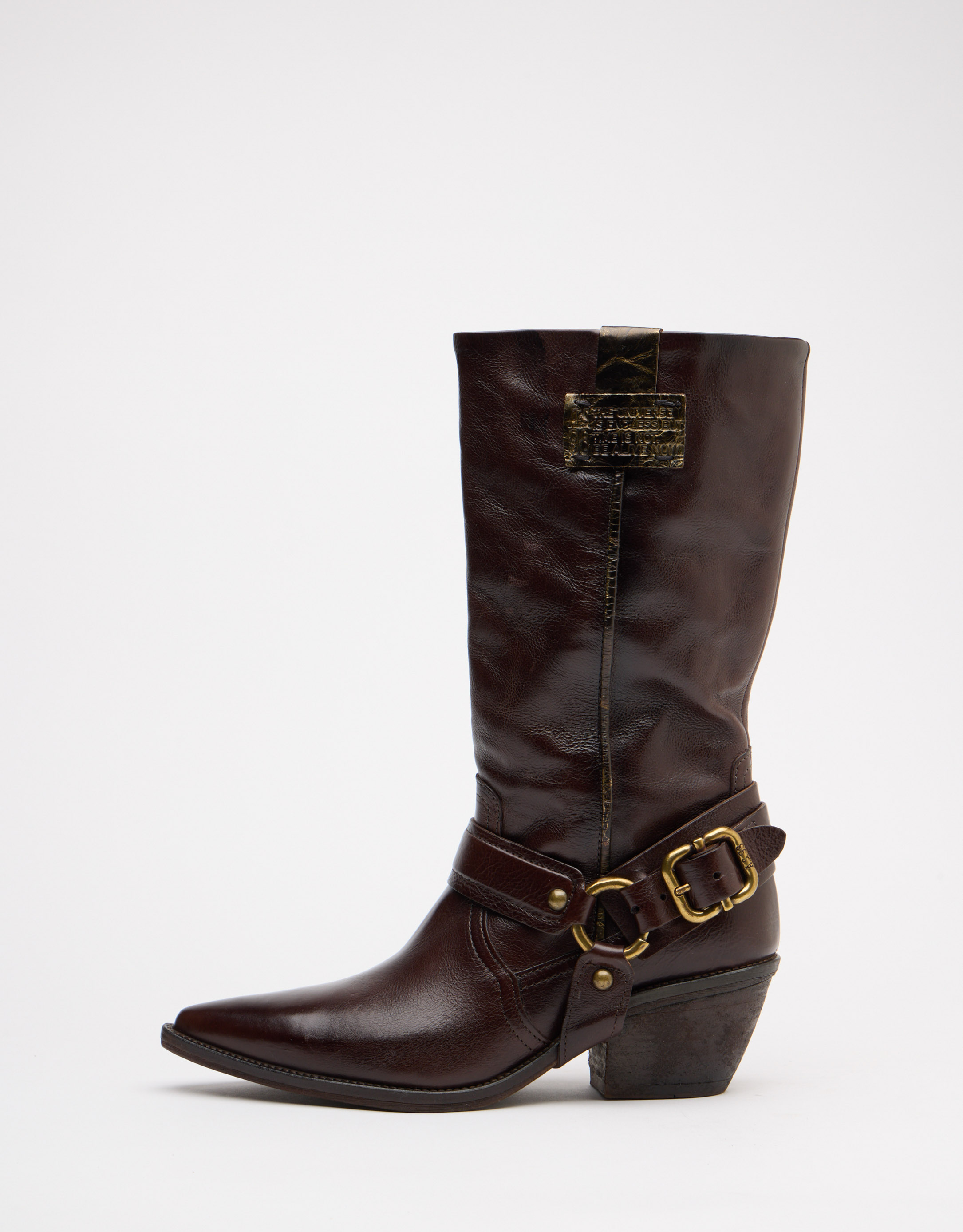 נעלי נשים - A.S. 98 - מגפי בוקרים COUNTRY - חום4